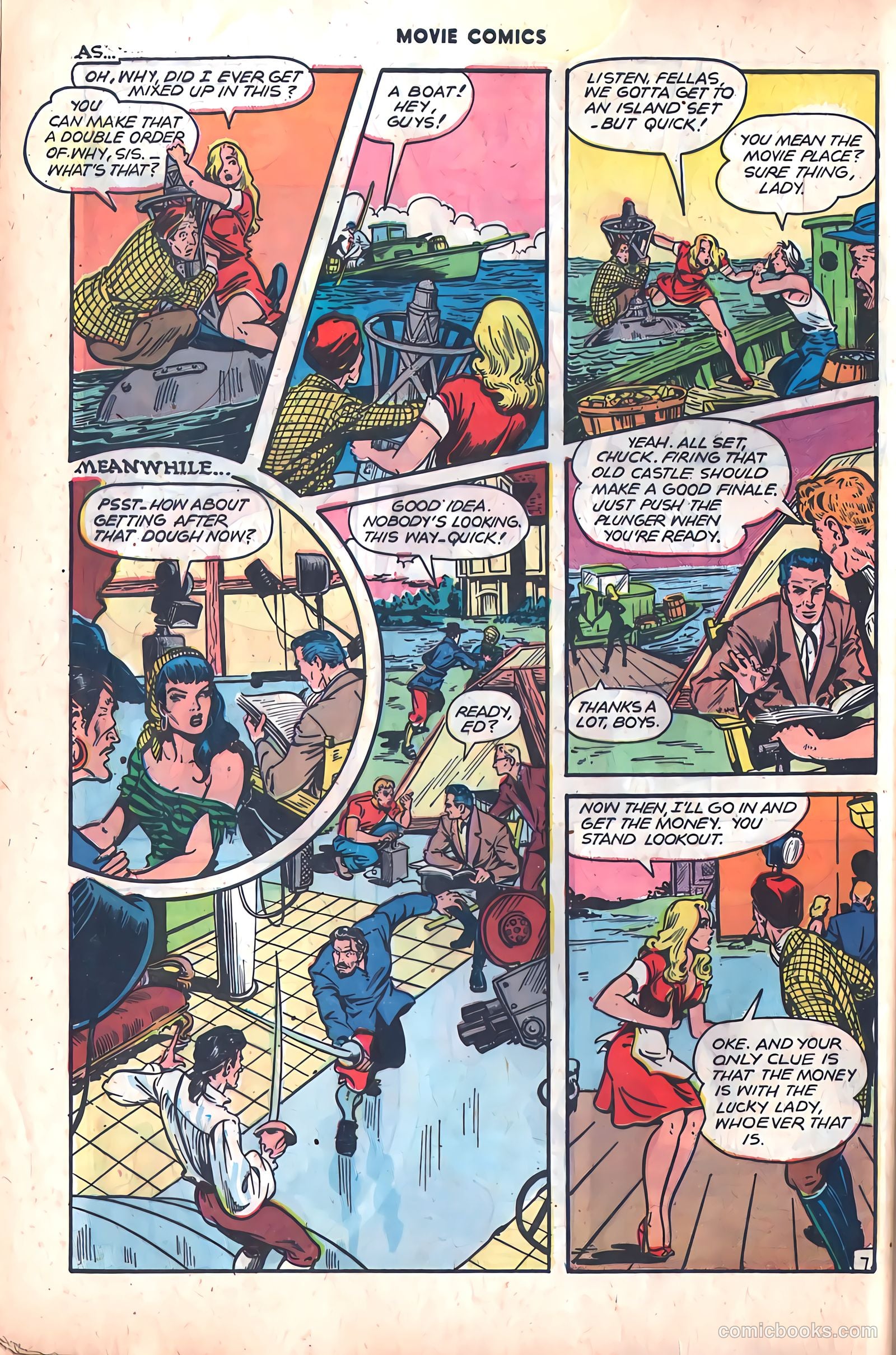 Movie Comics #2 (1947) — page 48 of 52