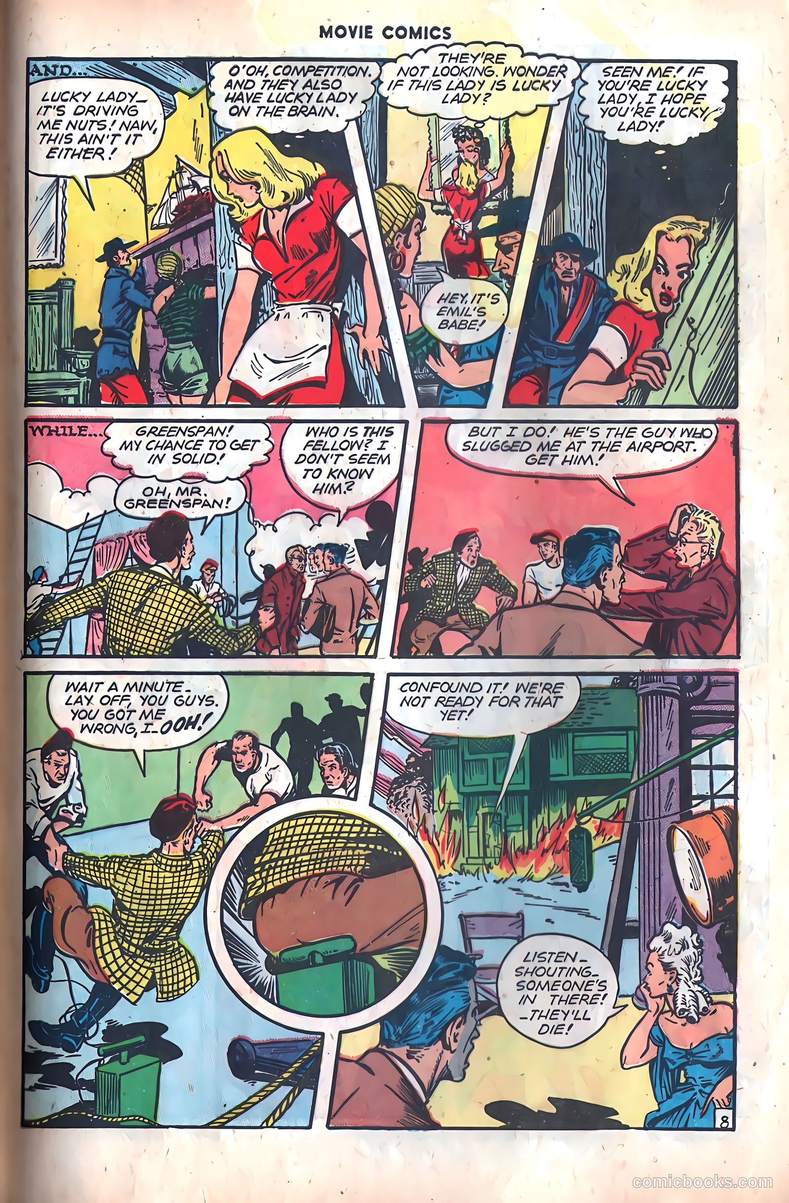 Movie Comics #2 (1947) — page 49 of 52