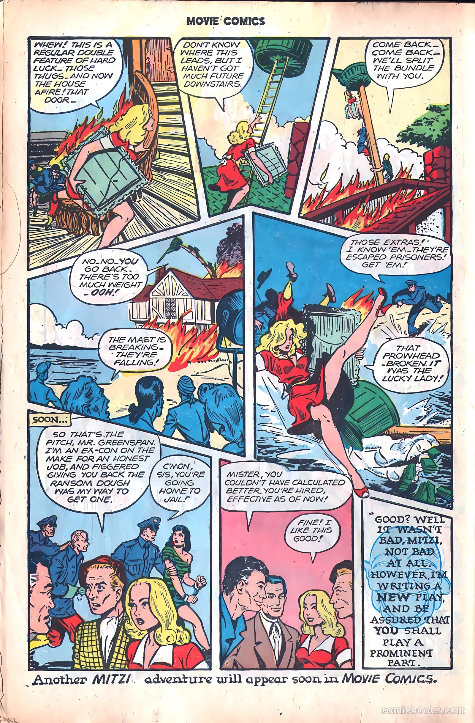 Movie Comics #2 (1947) — page 50 of 52