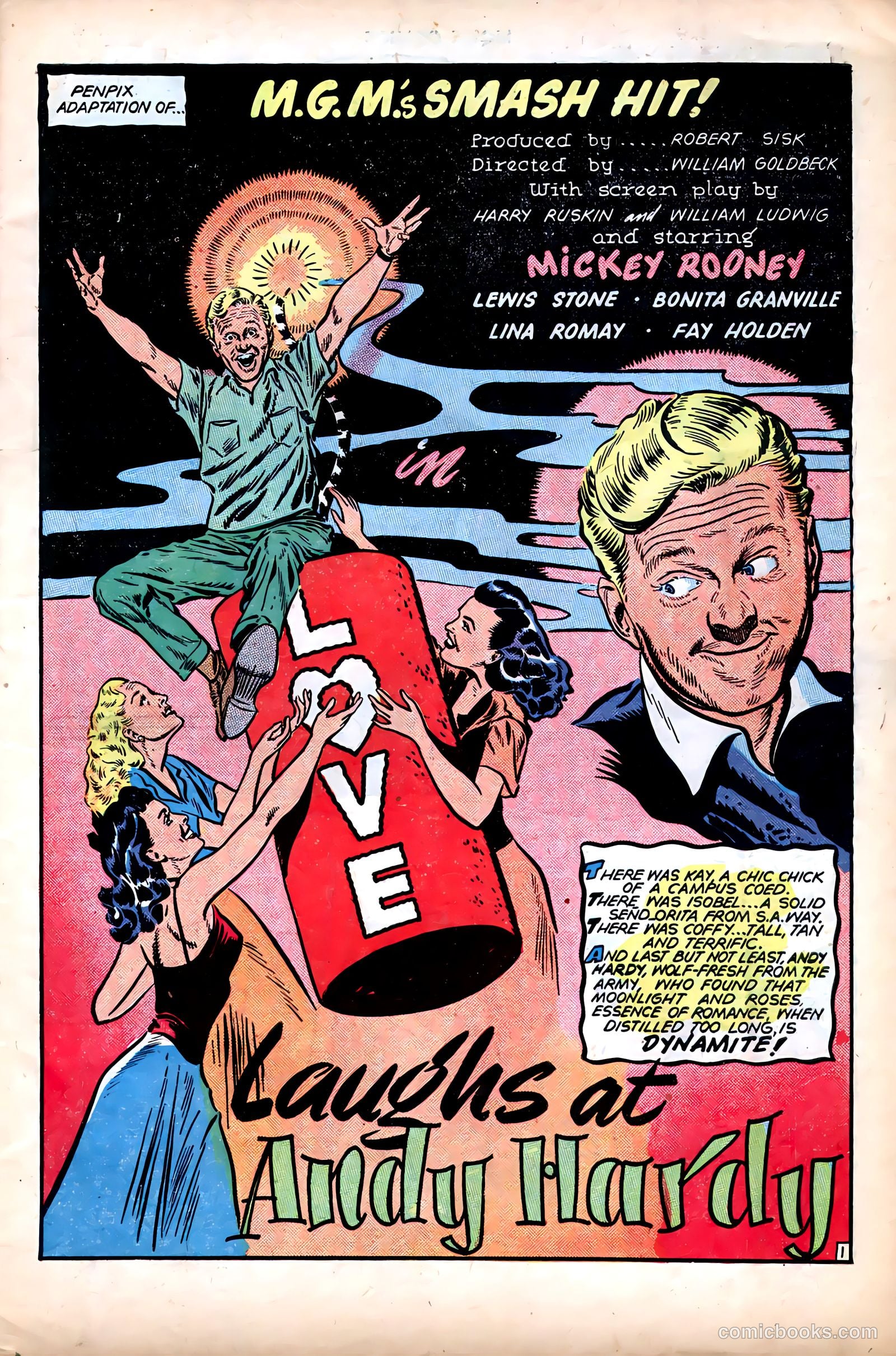 Movie Comics #3 (1947) — page 4 of 53