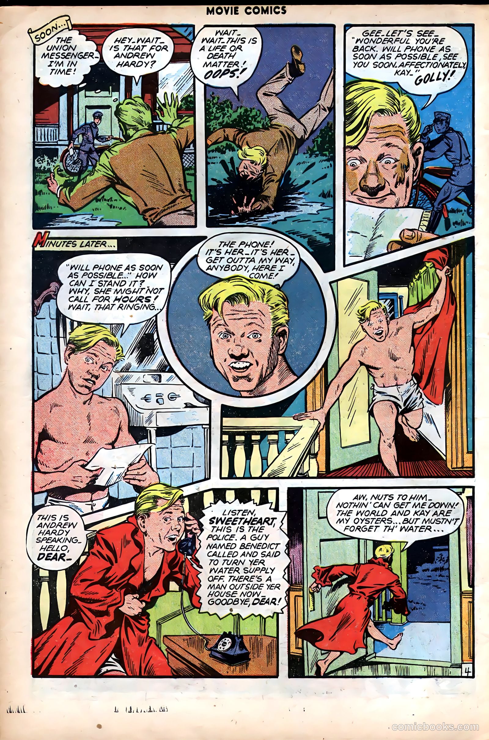 Movie Comics #3 (1947) — page 7 of 53