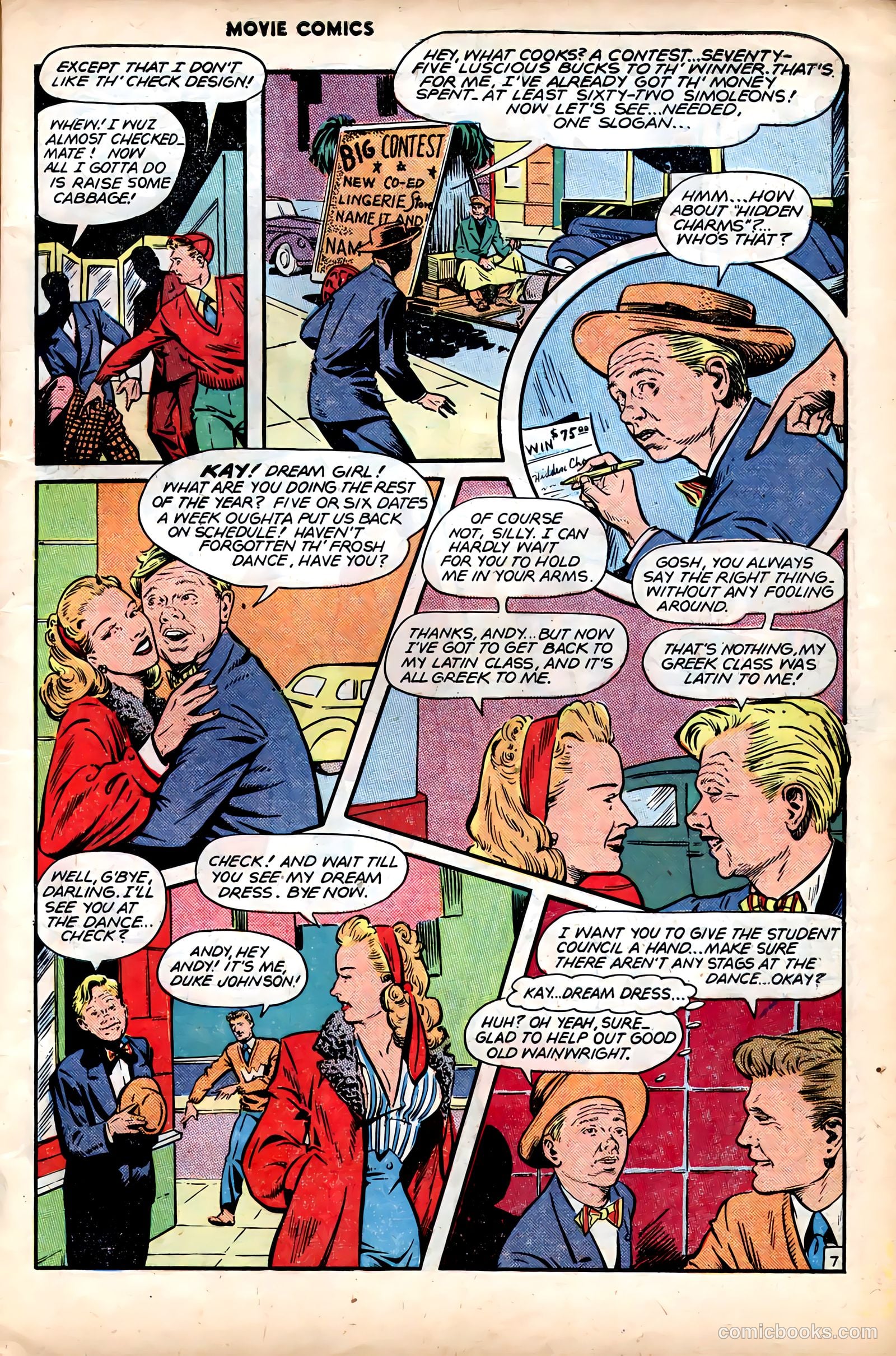 Movie Comics #3 (1947) — page 10 of 53