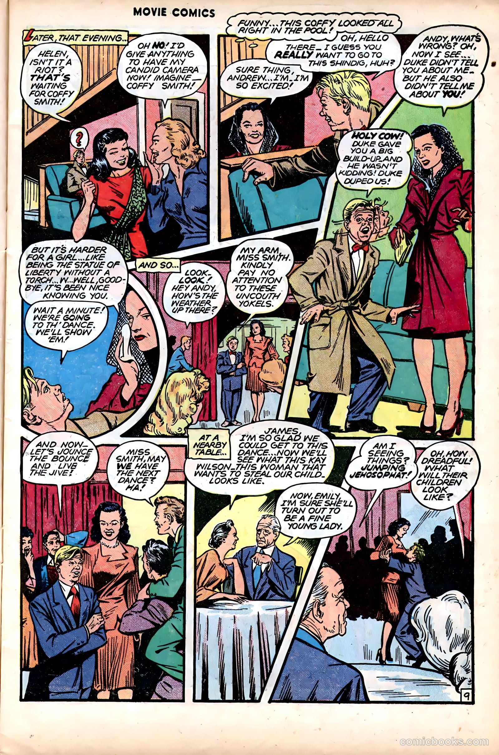 Movie Comics #3 (1947) — page 12 of 53