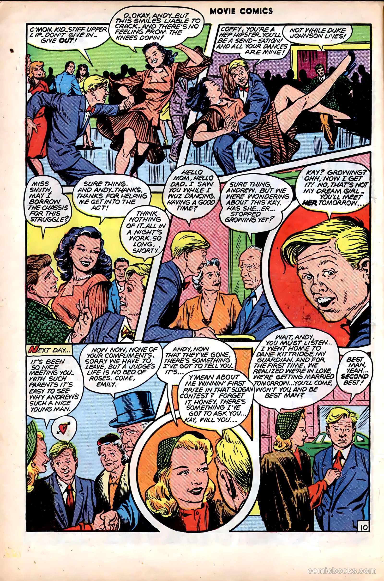 Movie Comics #3 (1947) — page 13 of 53