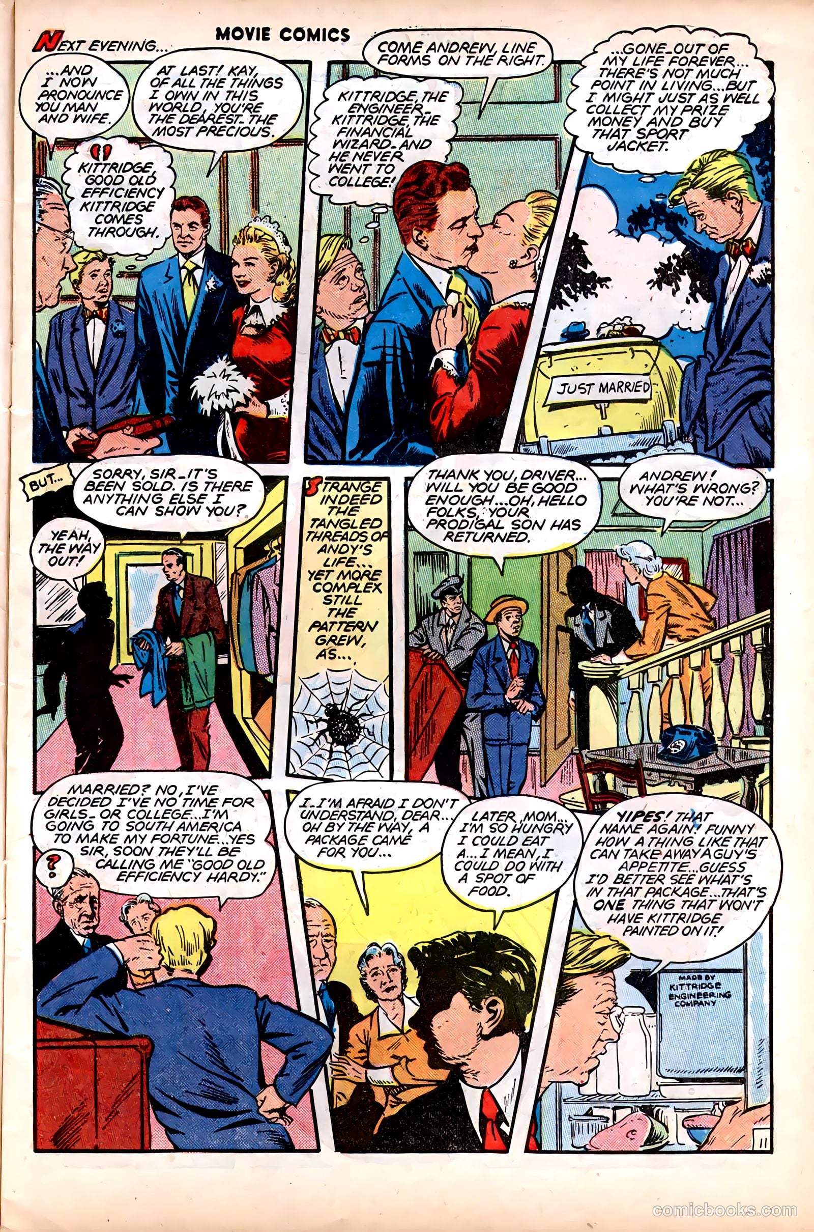 Movie Comics #3 (1947) — page 14 of 53
