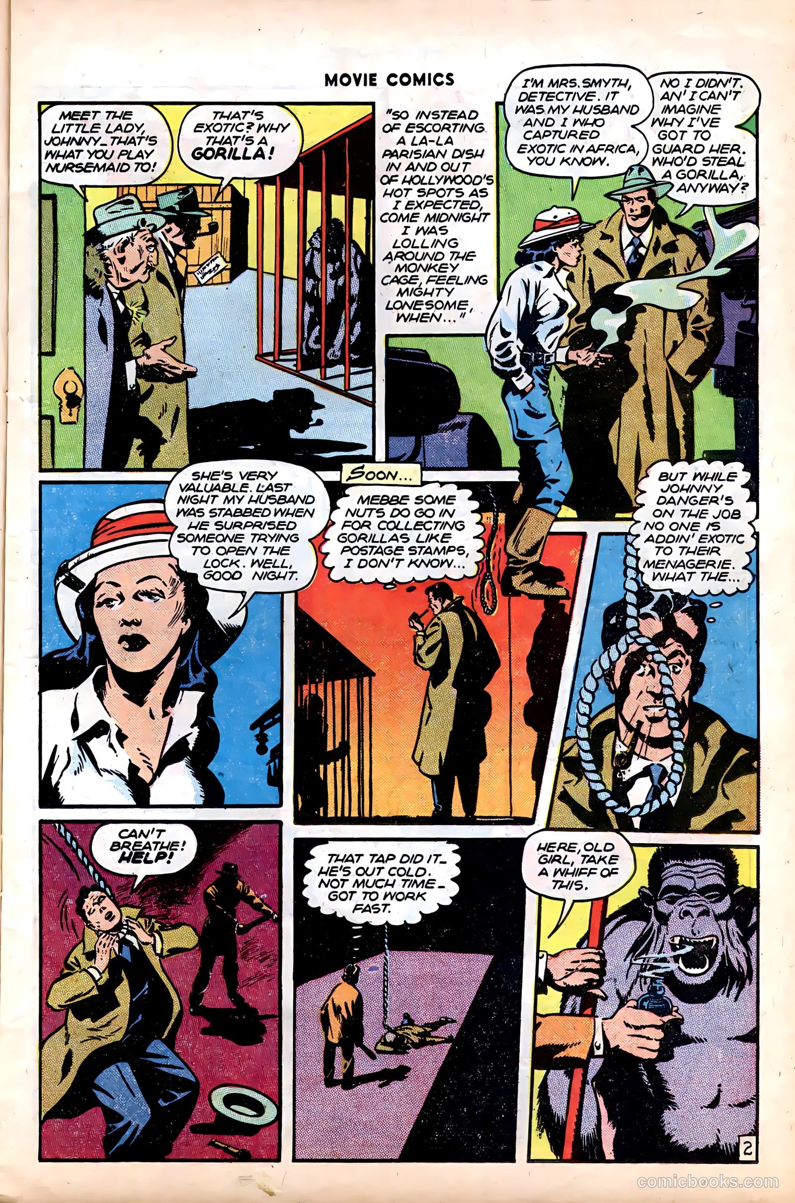 Movie Comics #3 (1947) — page 18 of 53