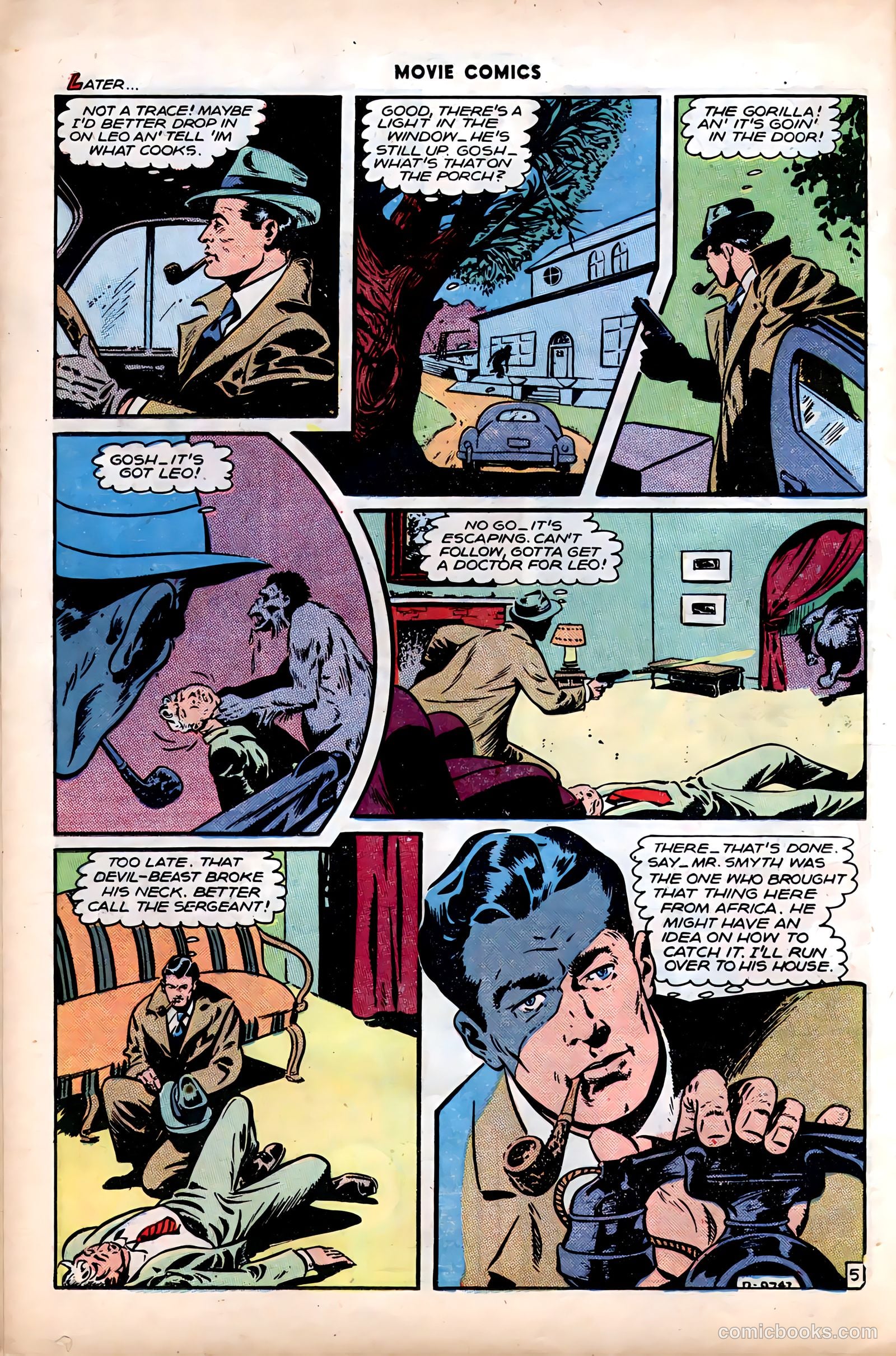 Movie Comics #3 (1947) — page 21 of 53