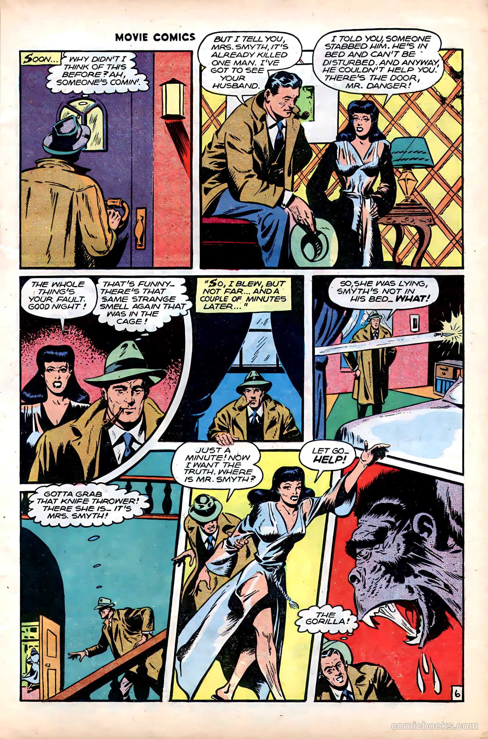 Movie Comics #3 (1947) — page 22 of 53