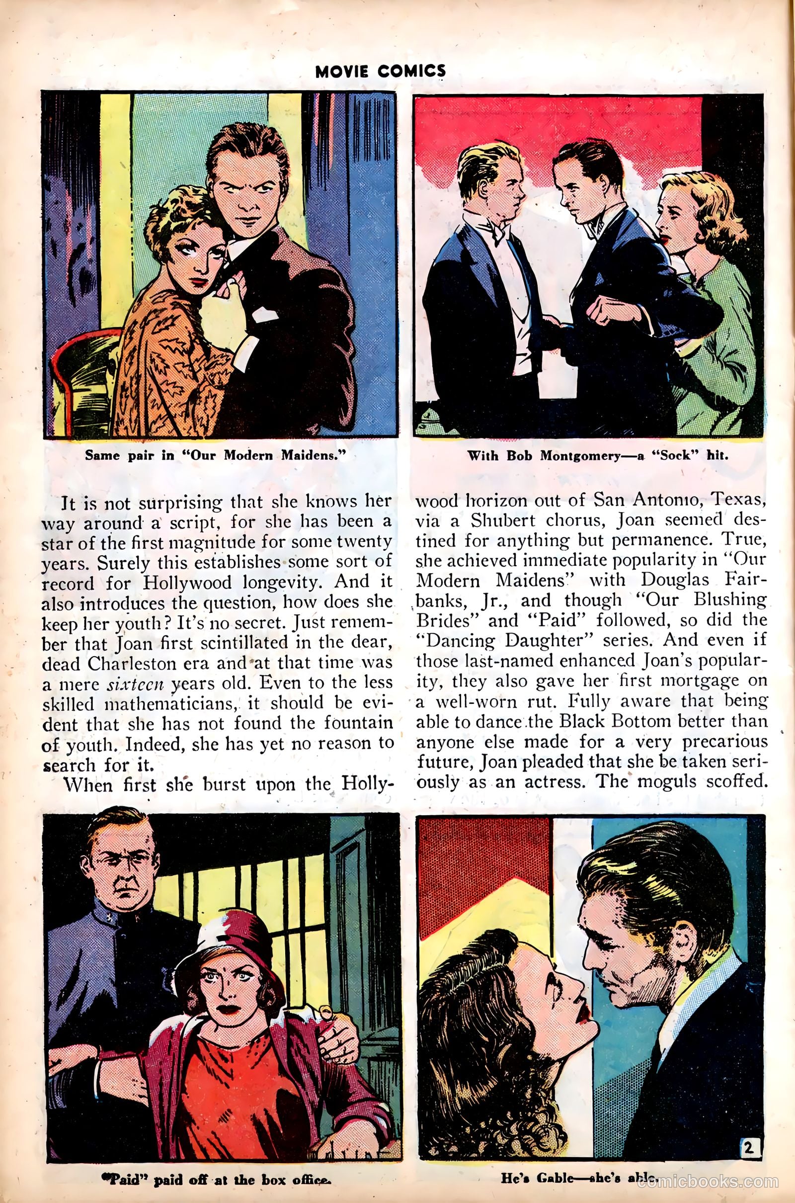 Movie Comics #3 (1947) — page 25 of 53