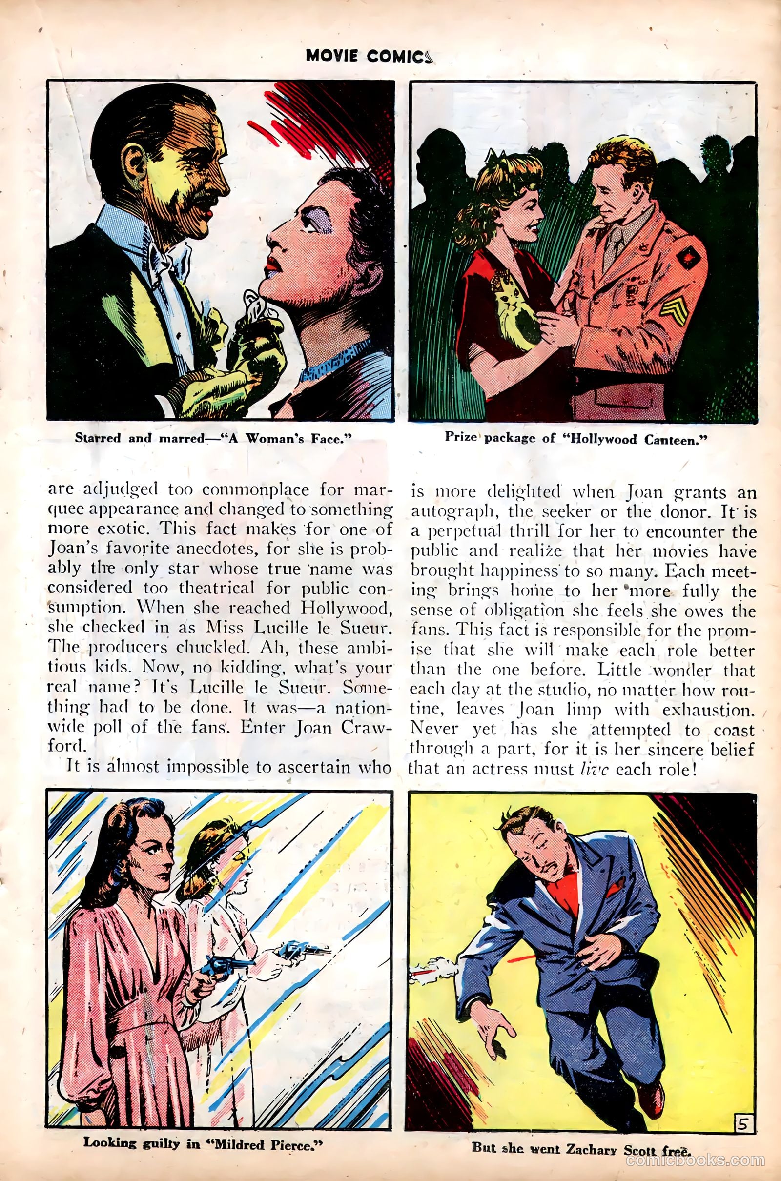 Movie Comics #3 (1947) — page 28 of 53