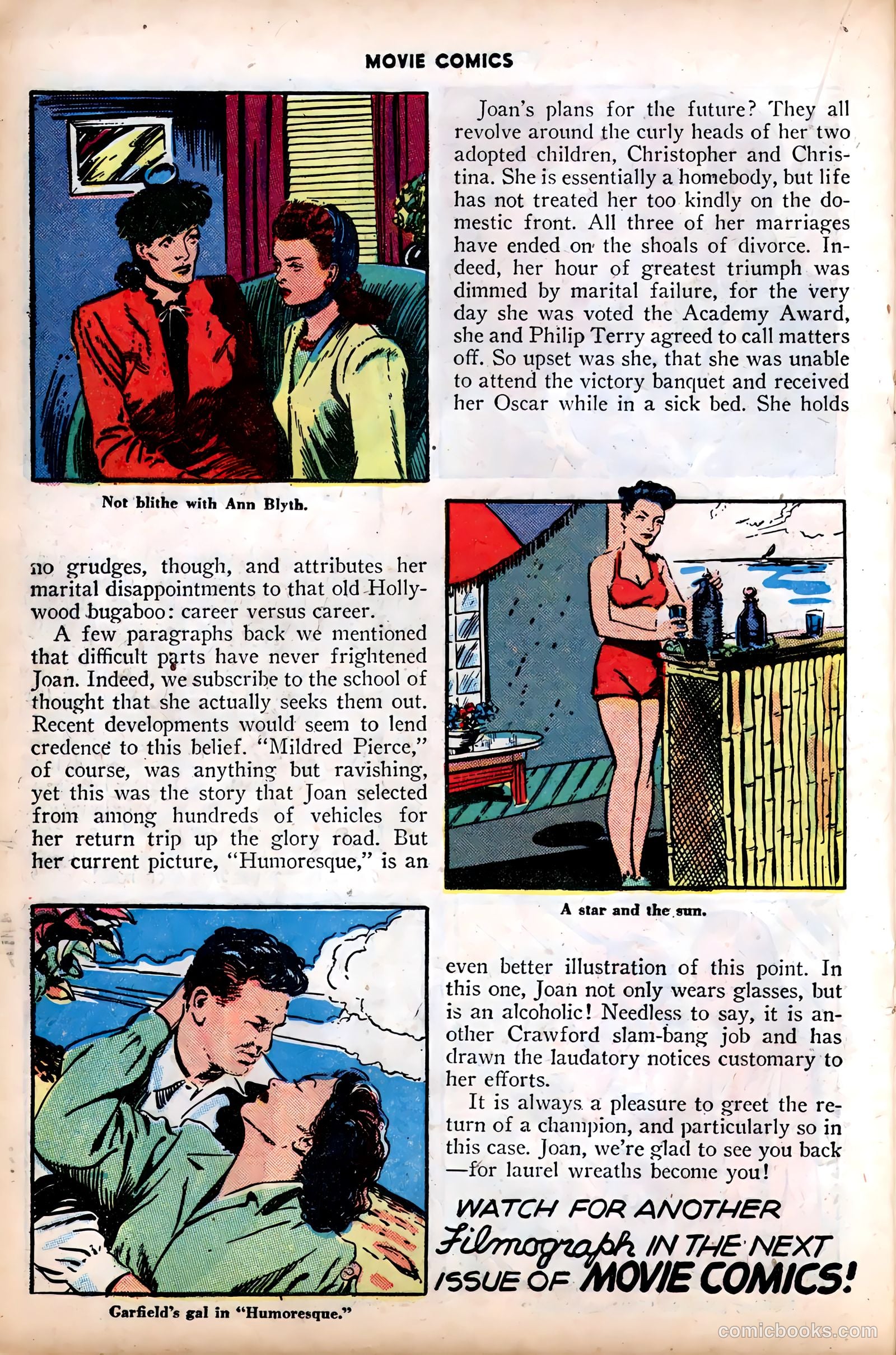 Movie Comics #3 (1947) — page 29 of 53