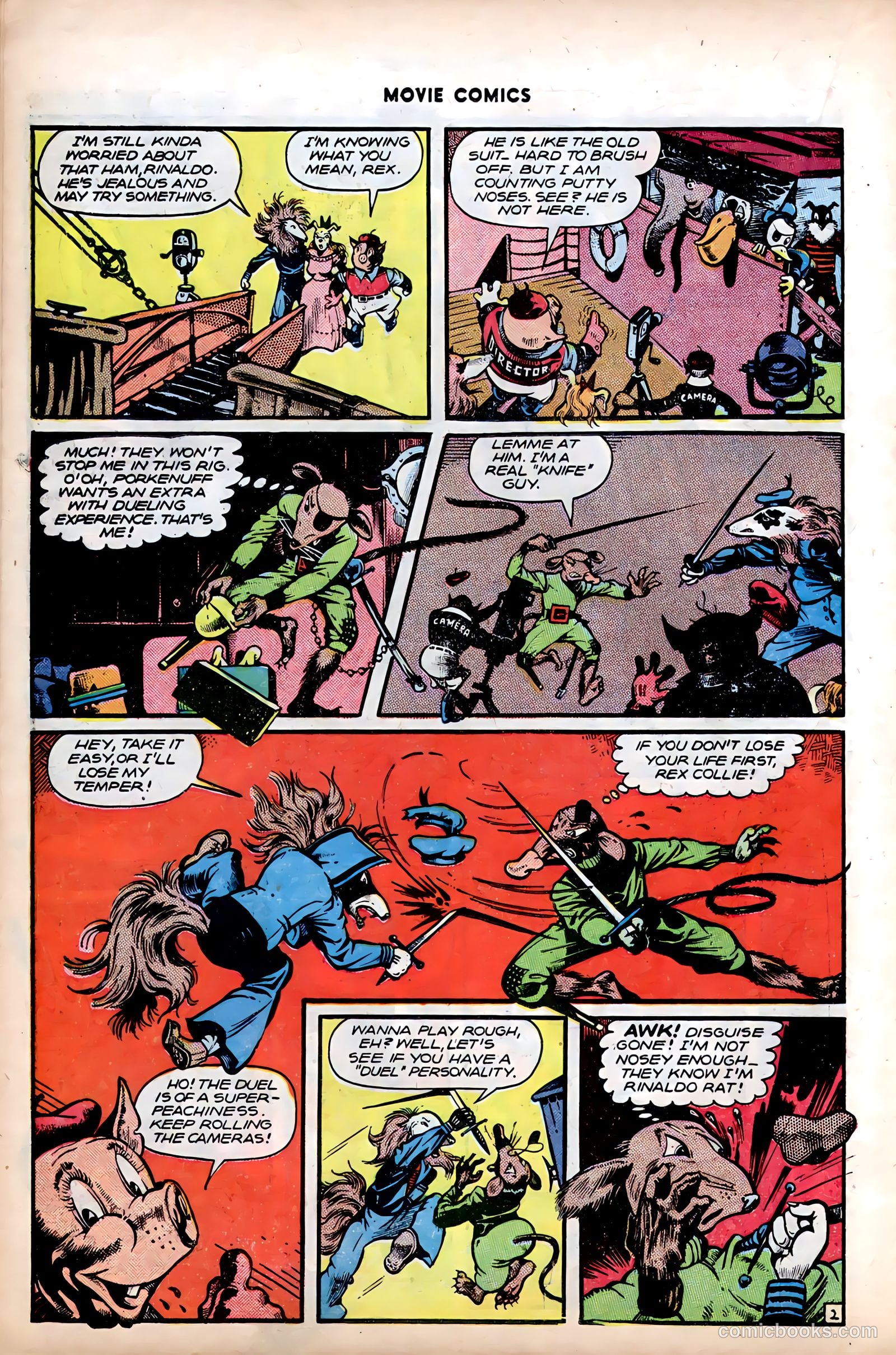 Movie Comics #3 (1947) — page 31 of 53