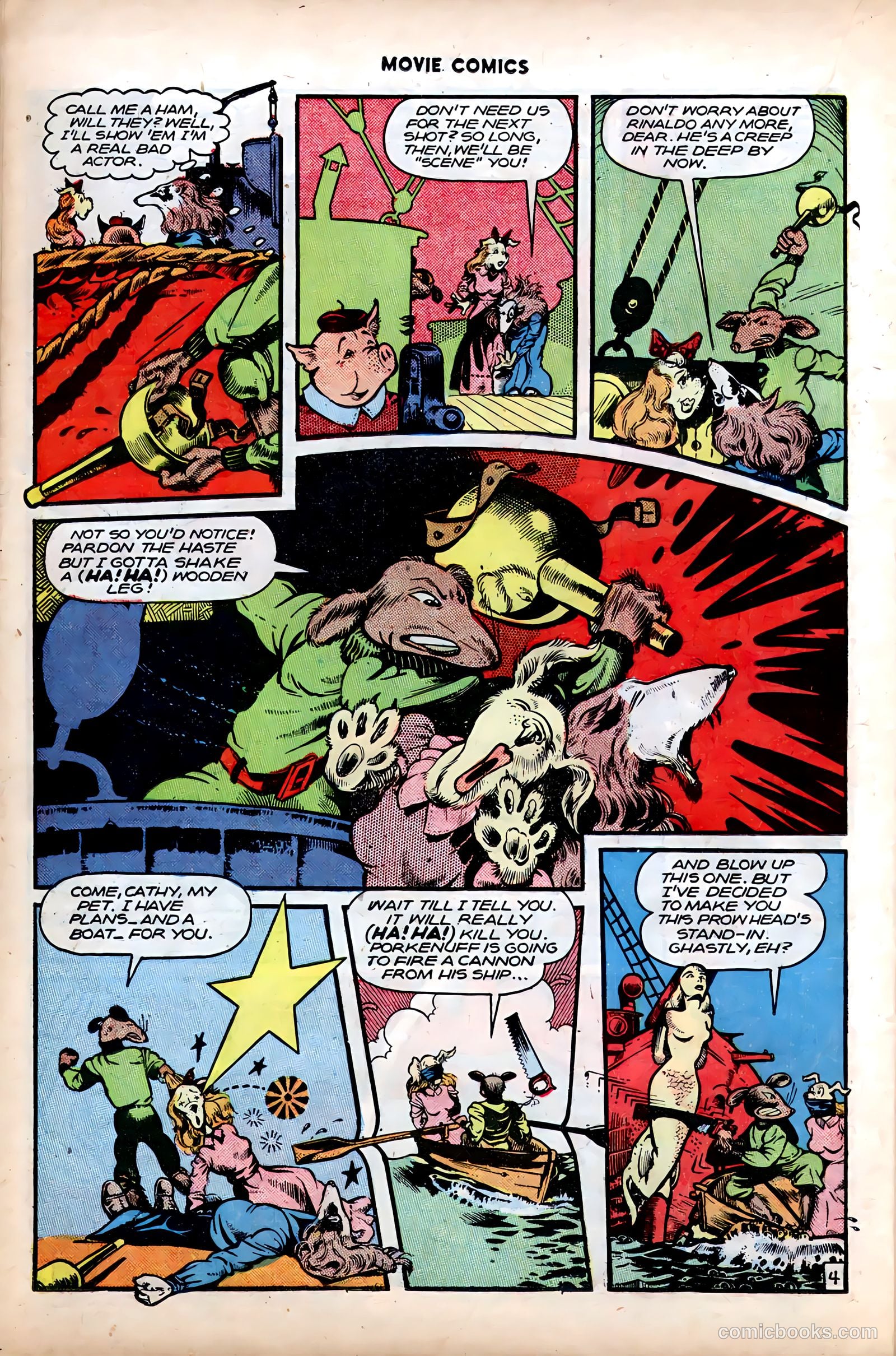 Movie Comics #3 (1947) — page 33 of 53