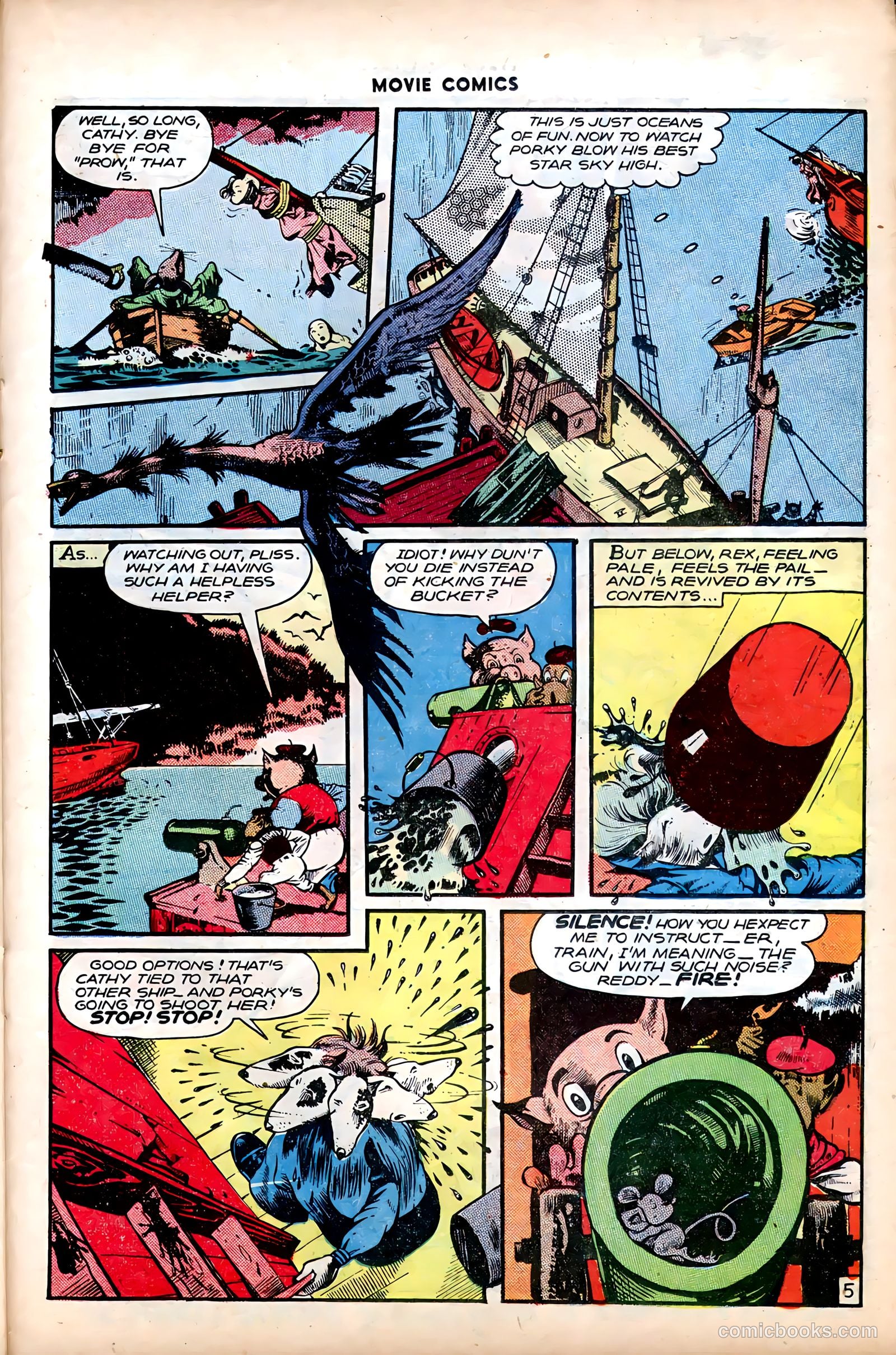 Movie Comics #3 (1947) — page 34 of 53
