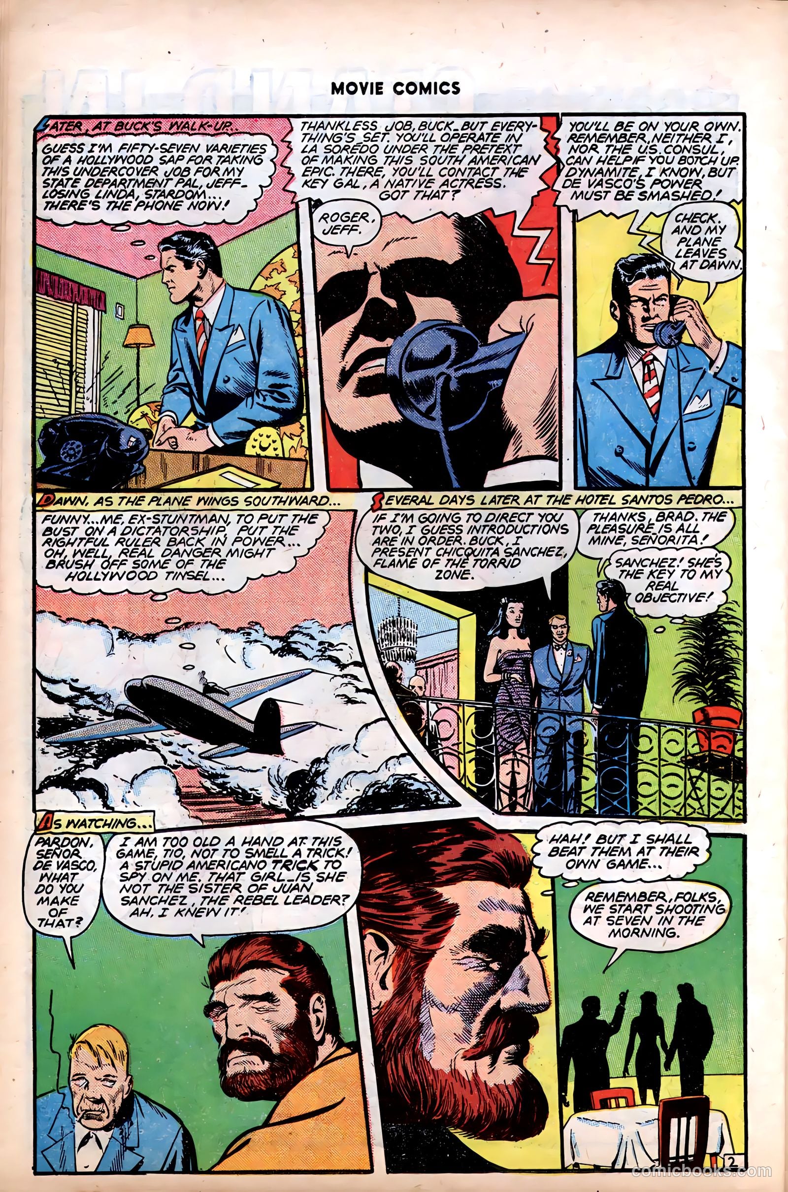 Movie Comics #3 (1947) — page 37 of 53