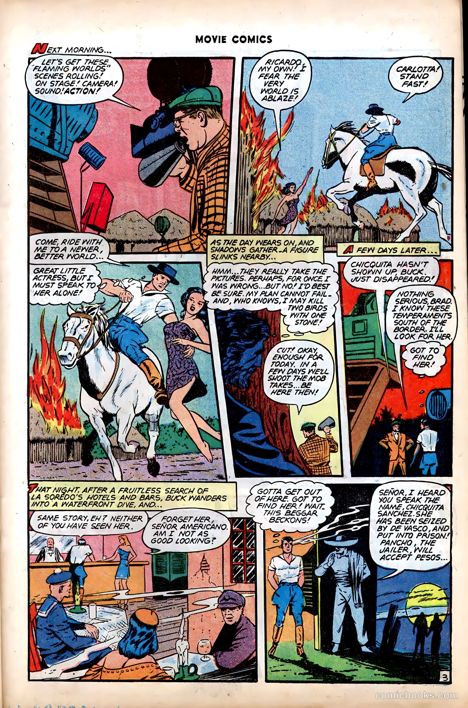 Movie Comics #3 (1947) — page 38 of 53
