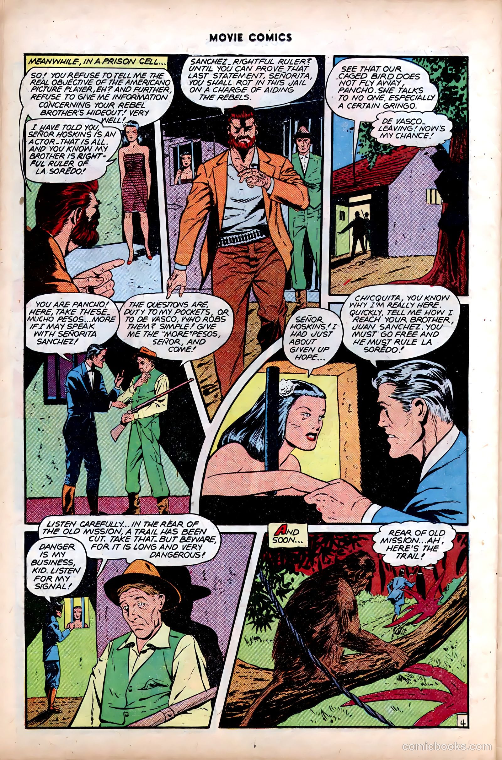 Movie Comics #3 (1947) — page 39 of 53