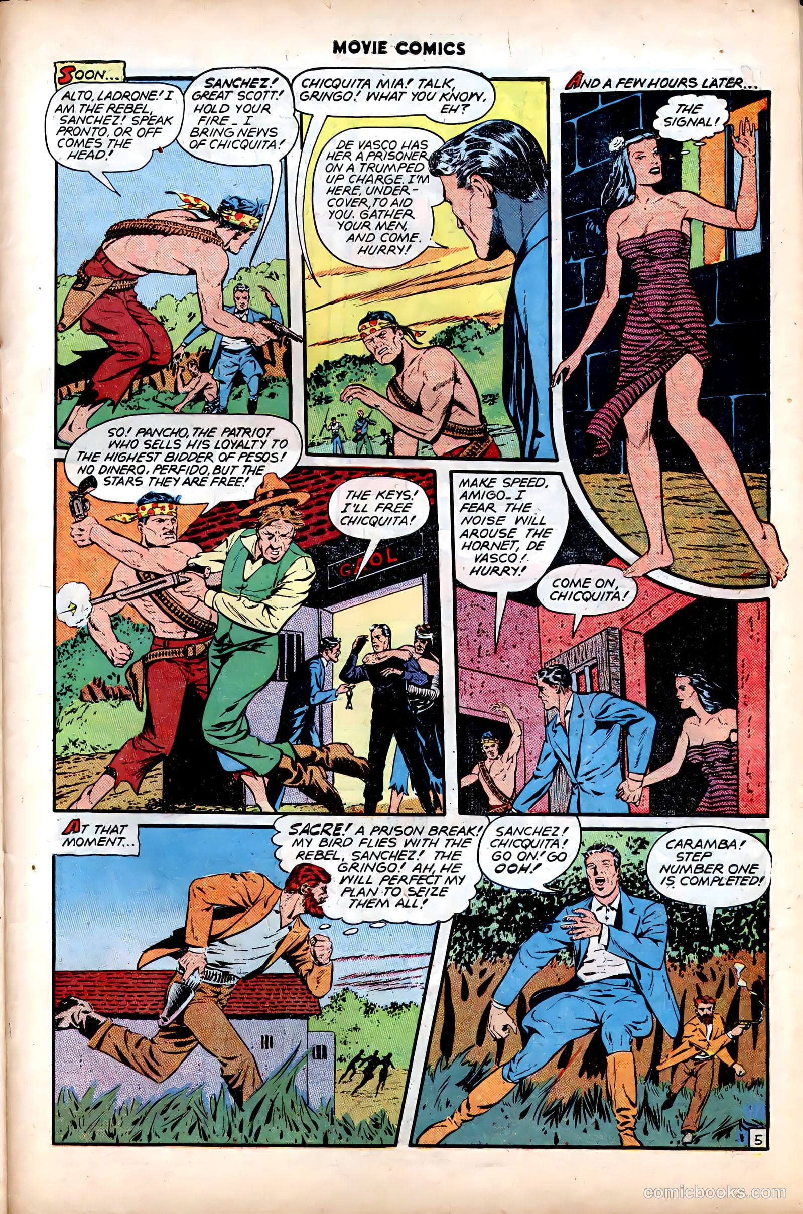 Movie Comics #3 (1947) — page 40 of 53