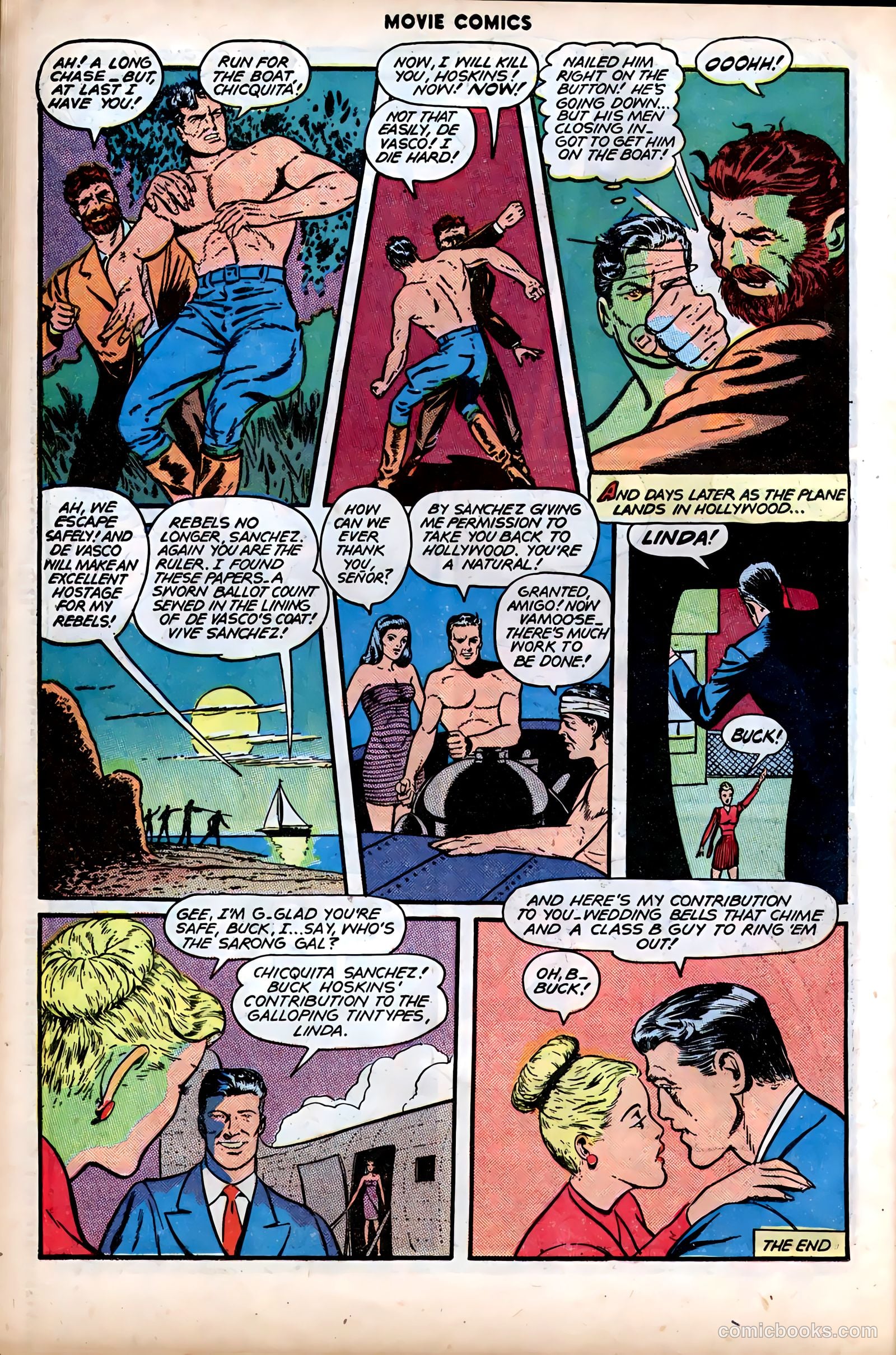 Movie Comics #3 (1947) — page 43 of 53