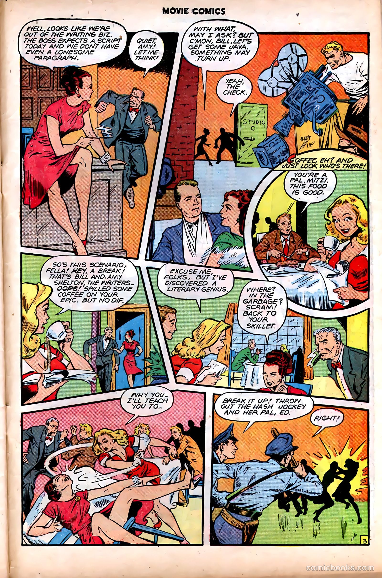 Movie Comics #3 (1947) — page 46 of 53