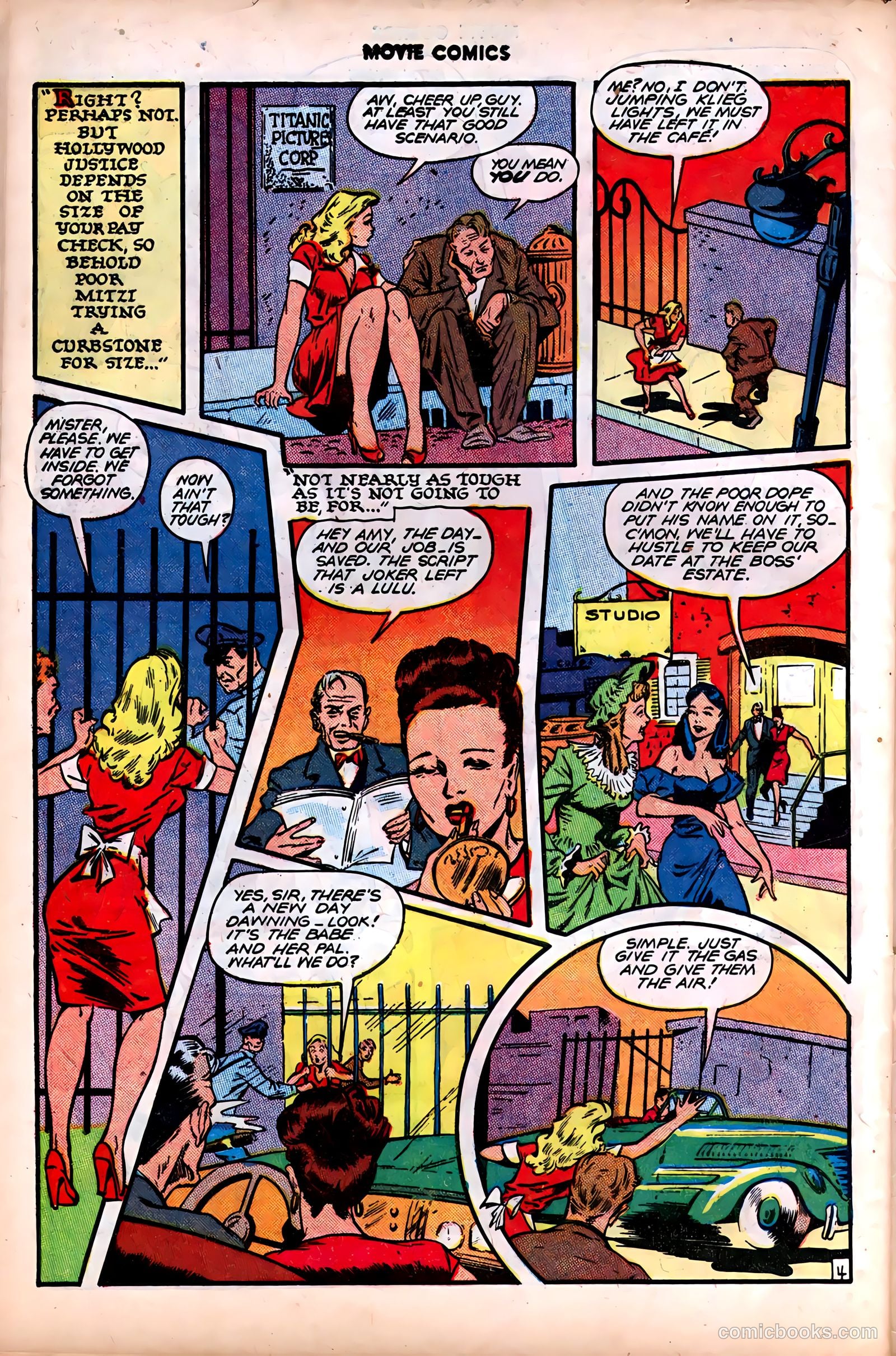 Movie Comics #3 (1947) — page 47 of 53