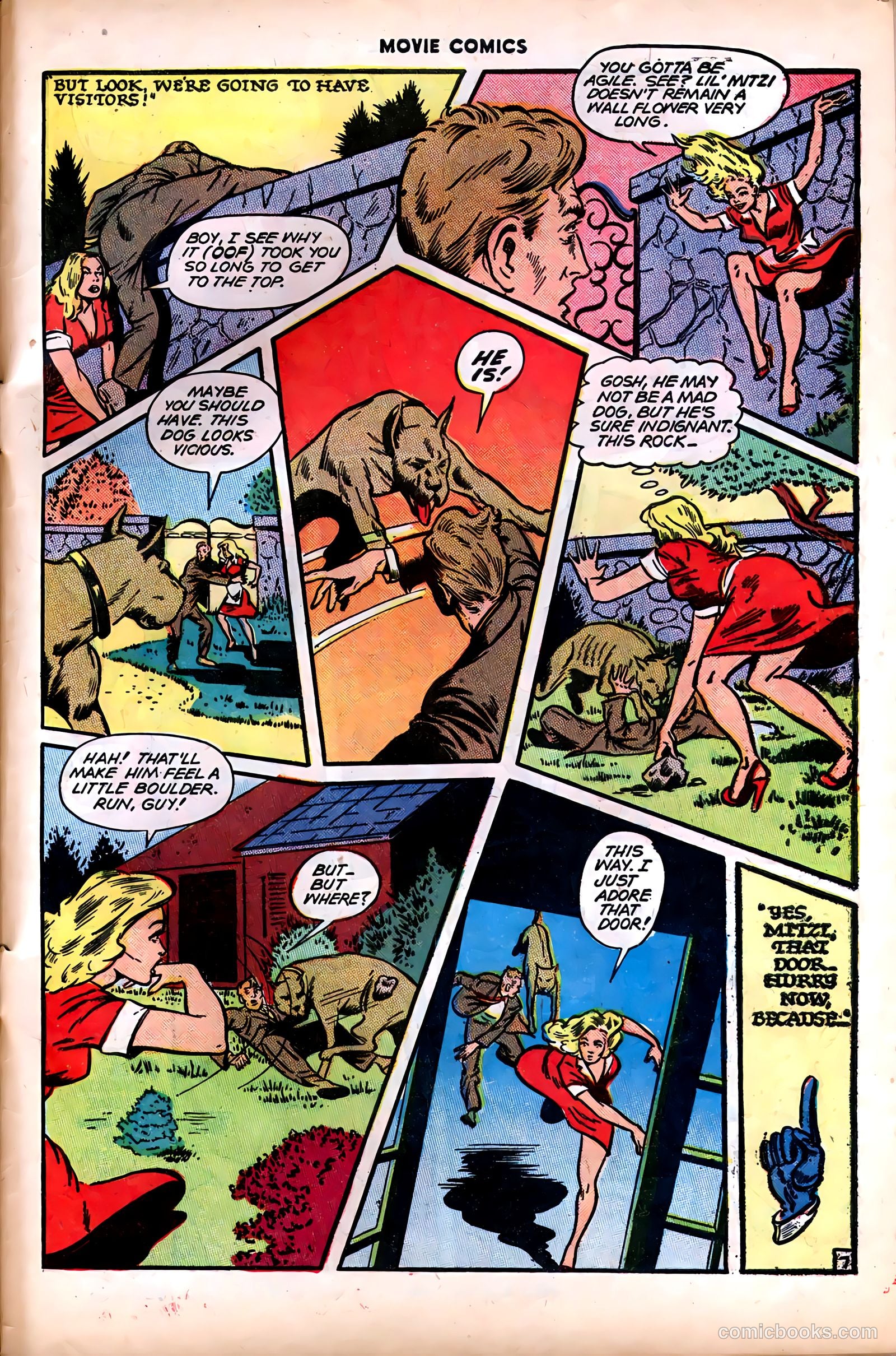 Movie Comics #3 (1947) — page 50 of 53