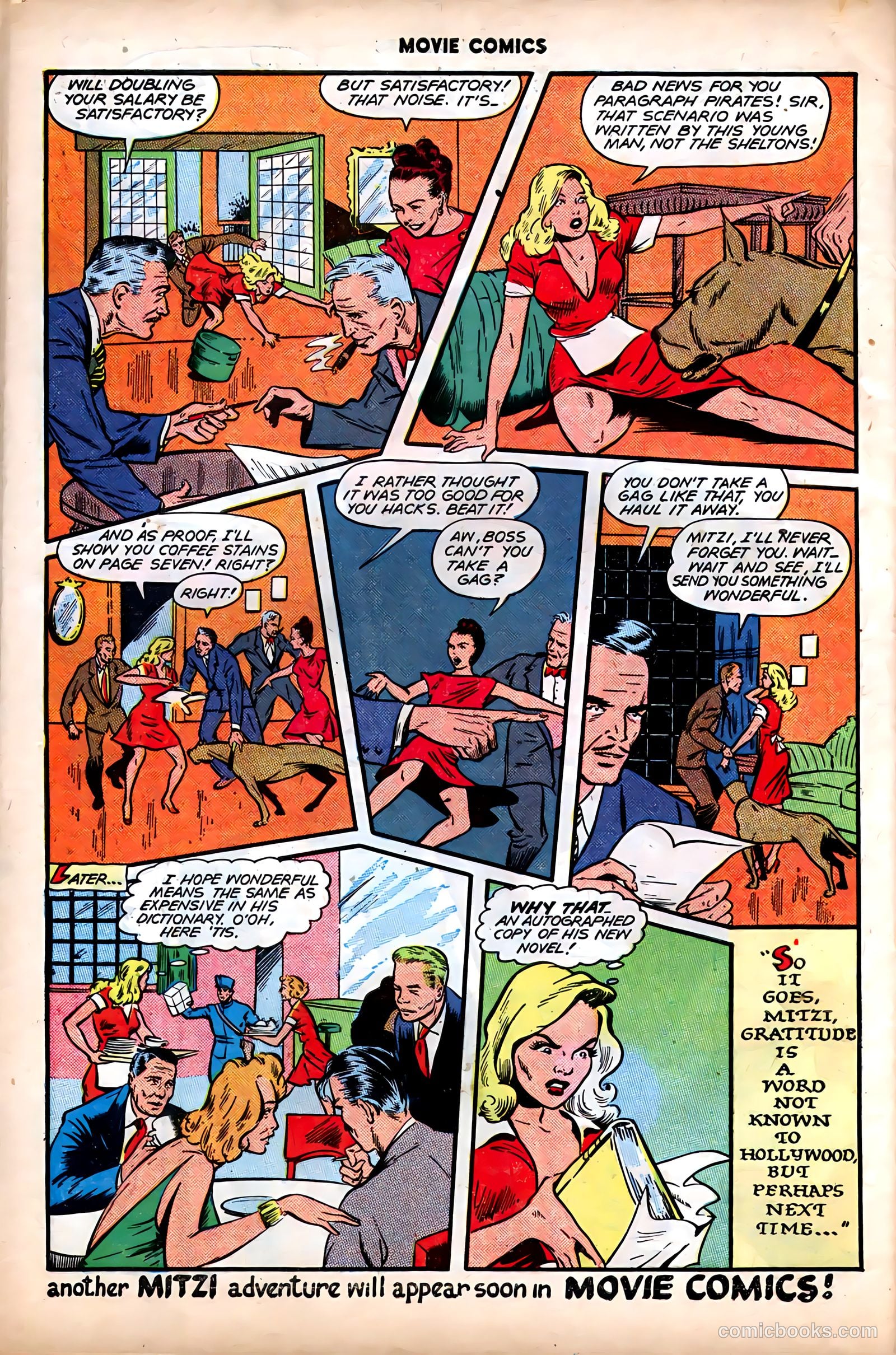 Movie Comics #3 (1947) — page 51 of 53