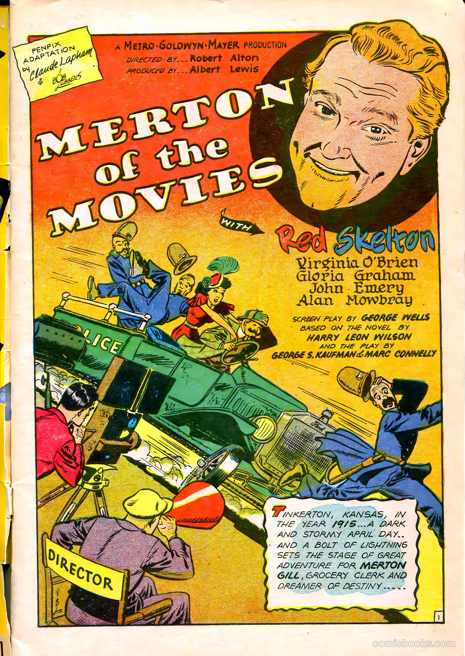 Movie Comics #4 (1947) — page 3 of 52