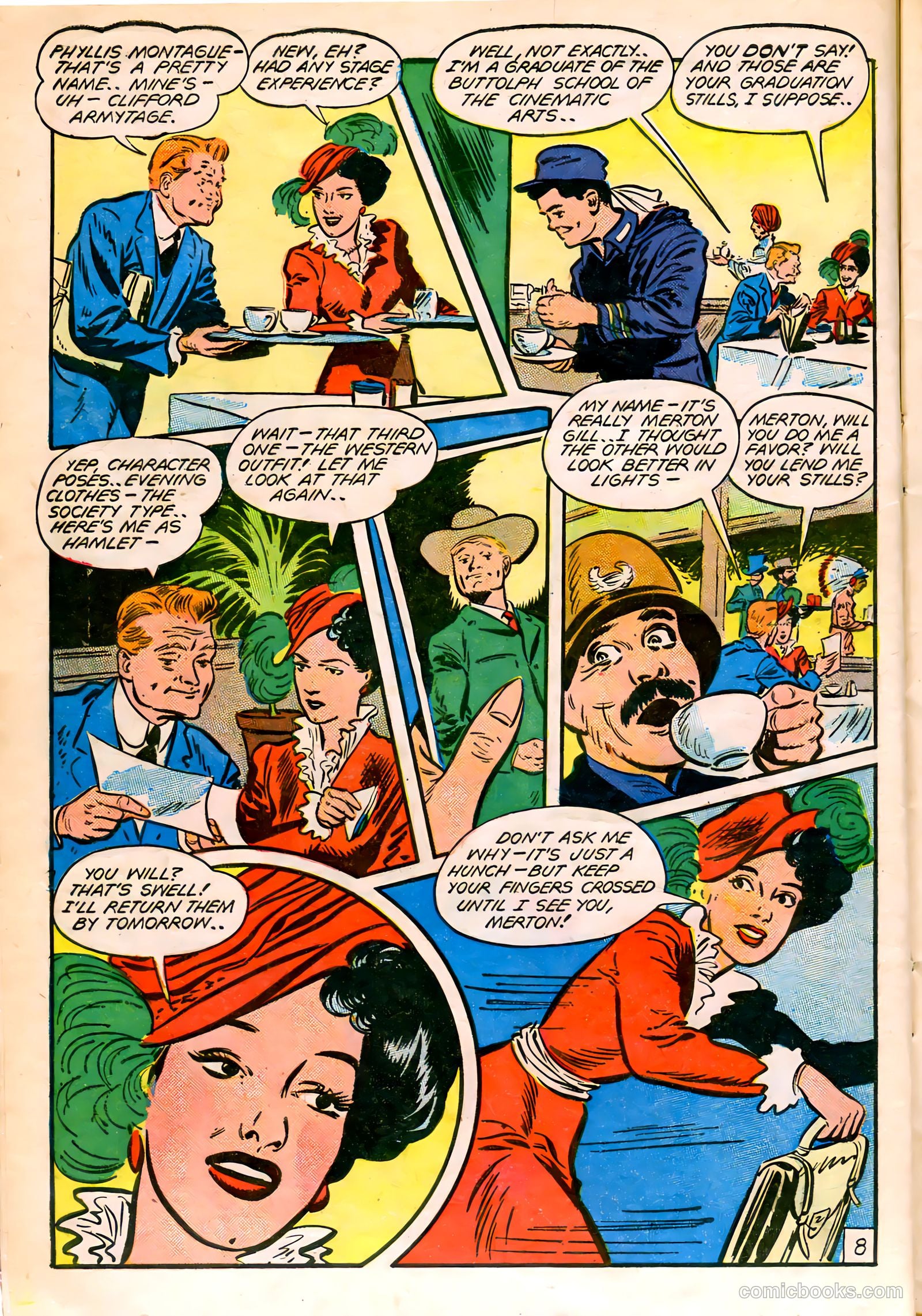 Movie Comics #4 (1947) — page 10 of 52