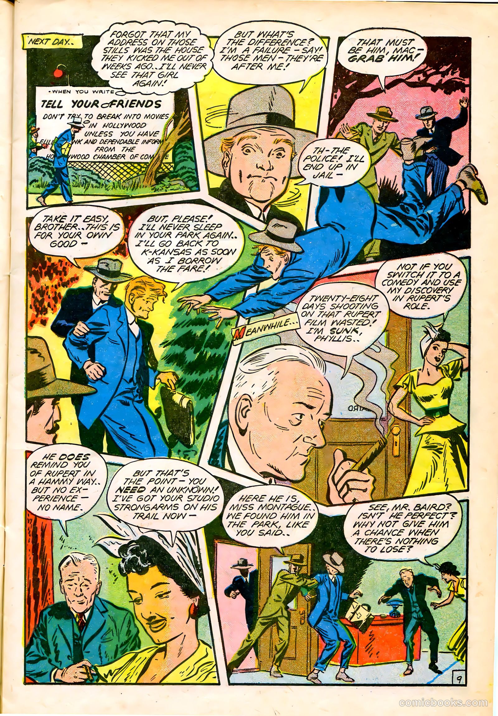 Movie Comics #4 (1947) — page 11 of 52