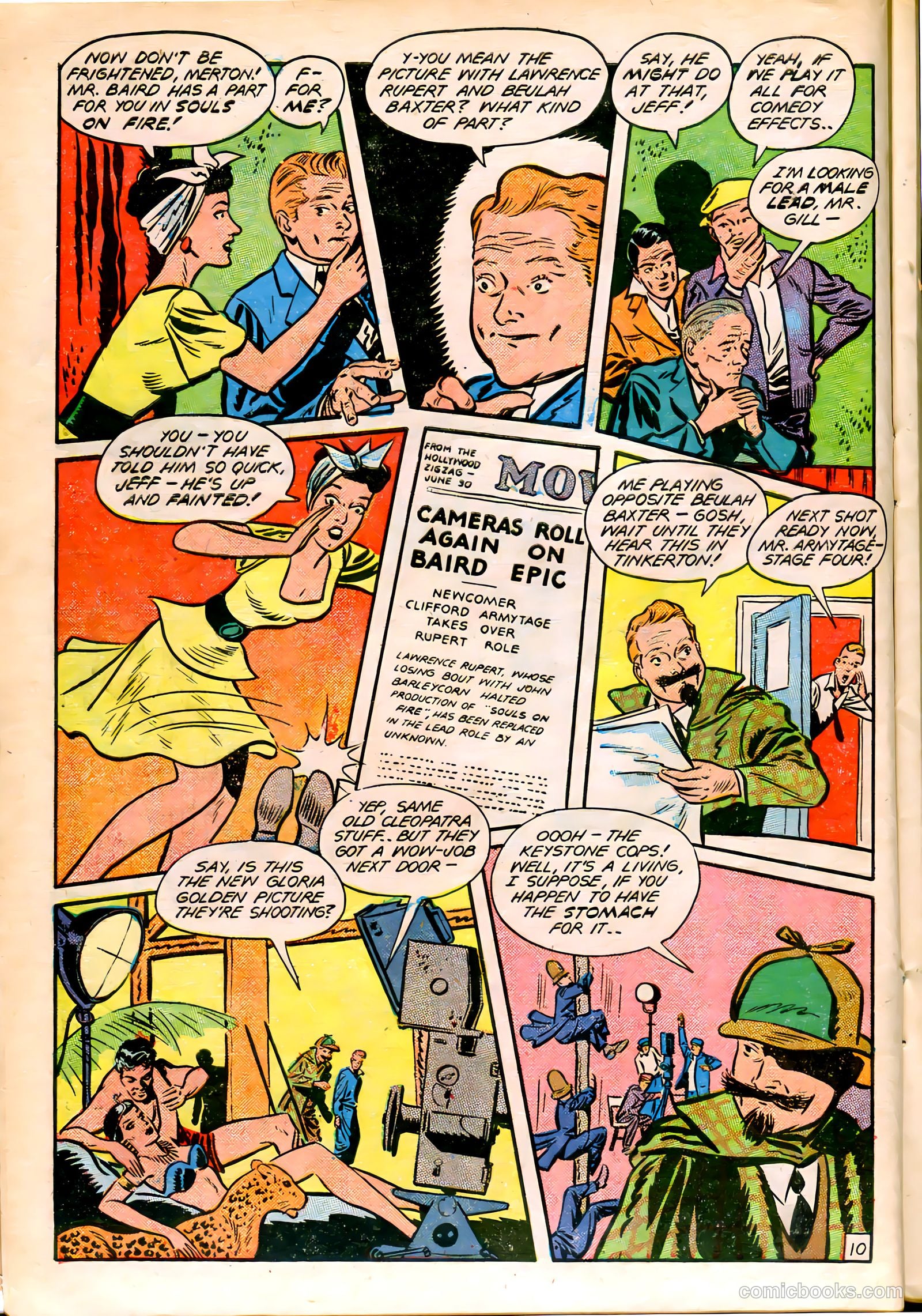 Movie Comics #4 (1947) — page 12 of 52