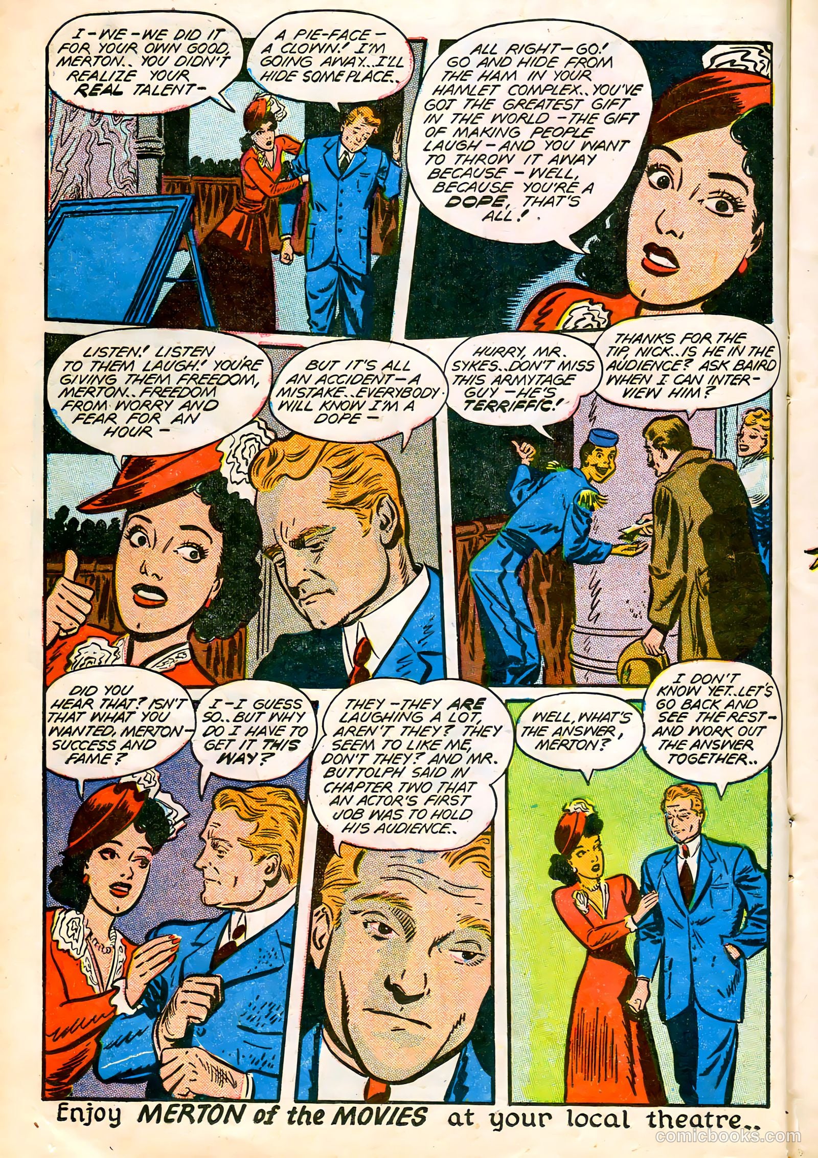 Movie Comics #4 (1947) — page 18 of 52