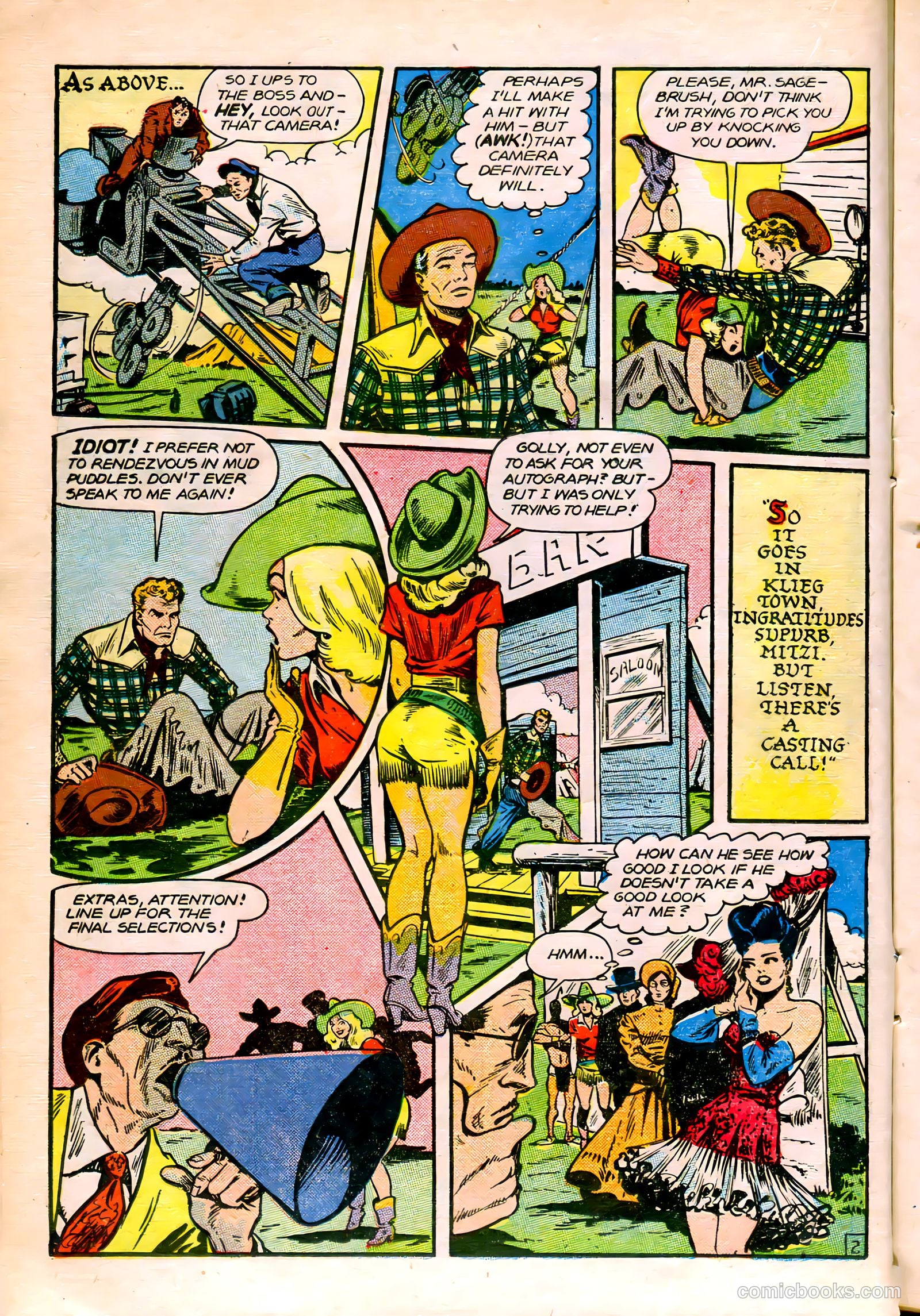 Movie Comics #4 (1947) — page 20 of 52