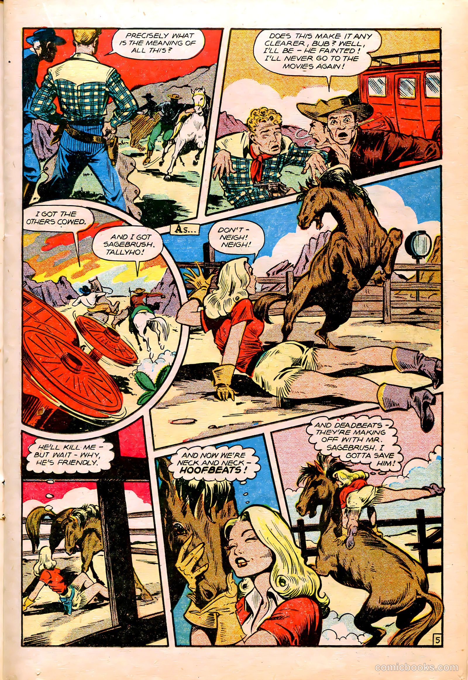 Movie Comics #4 (1947) — page 23 of 52