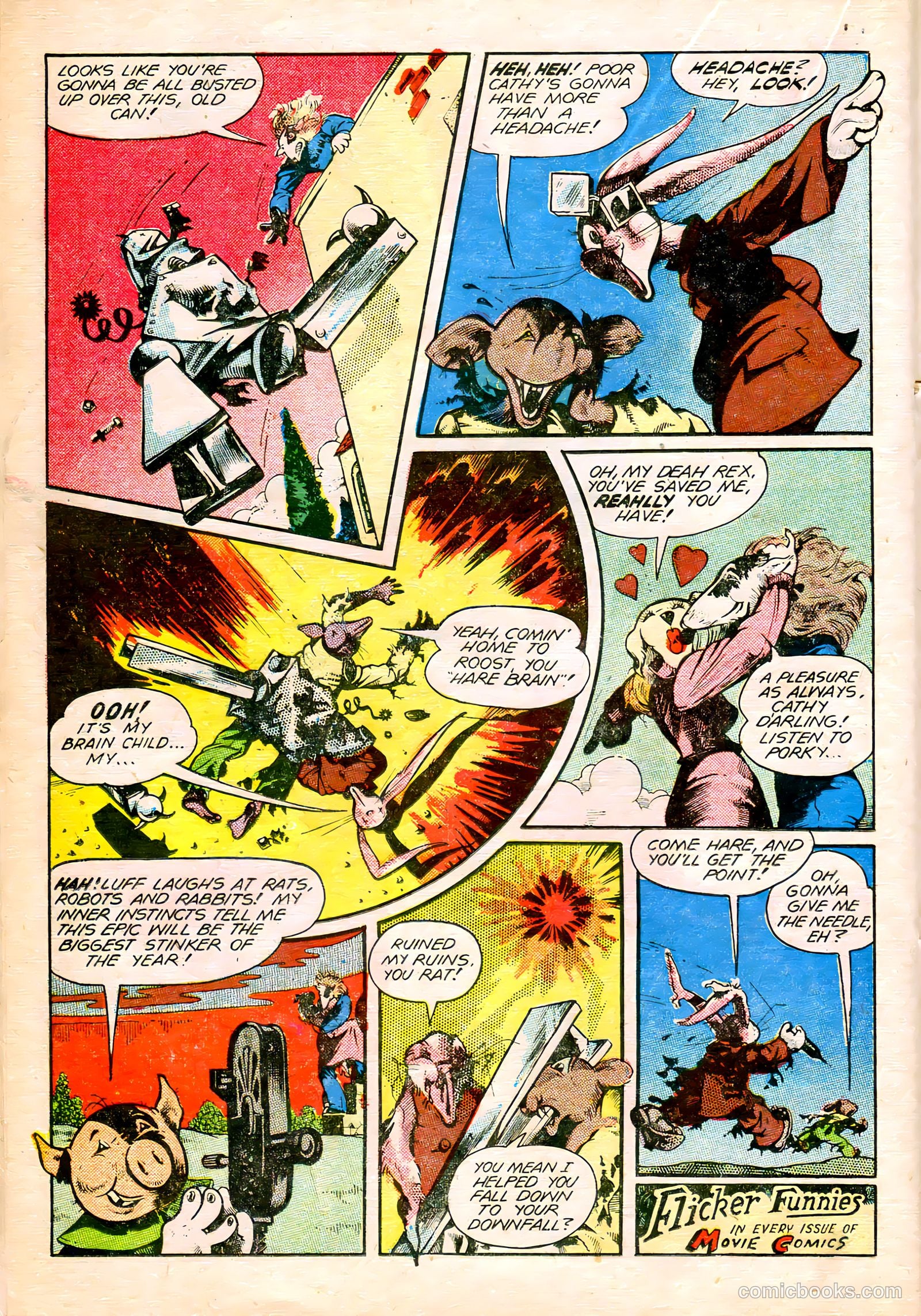 Movie Comics #4 (1947) — page 30 of 52