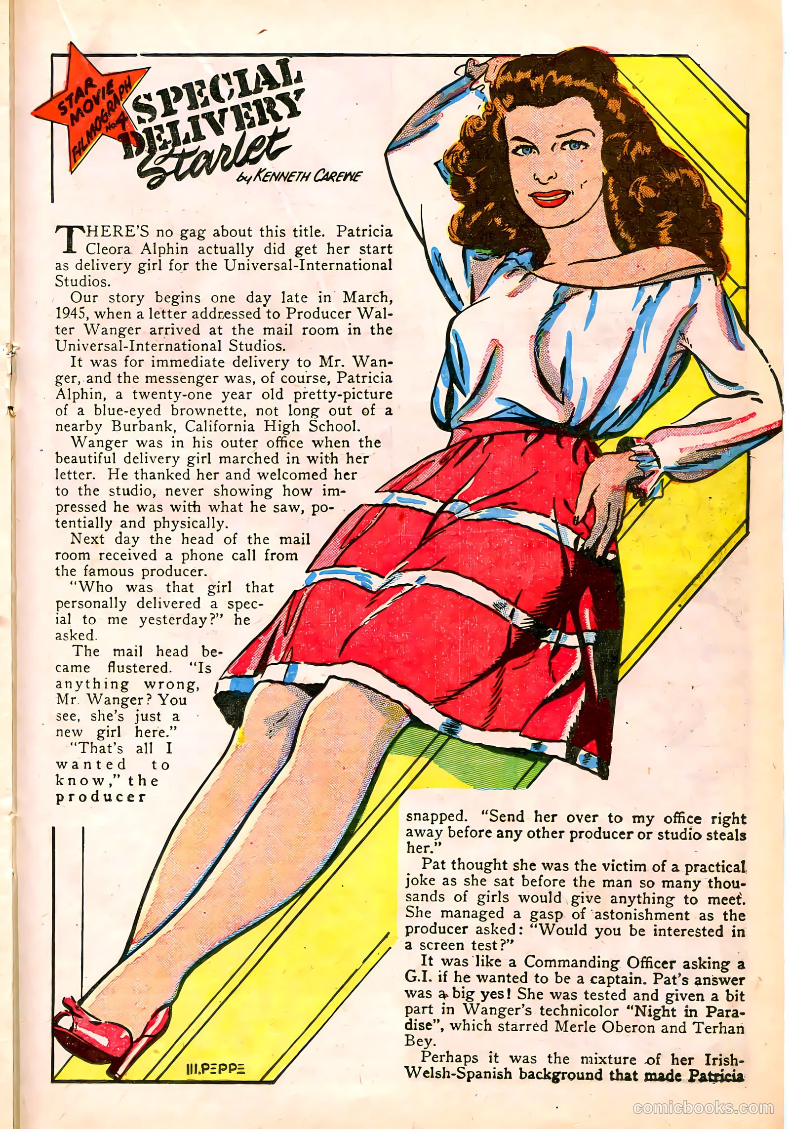 Movie Comics #4 (1947) — page 31 of 52