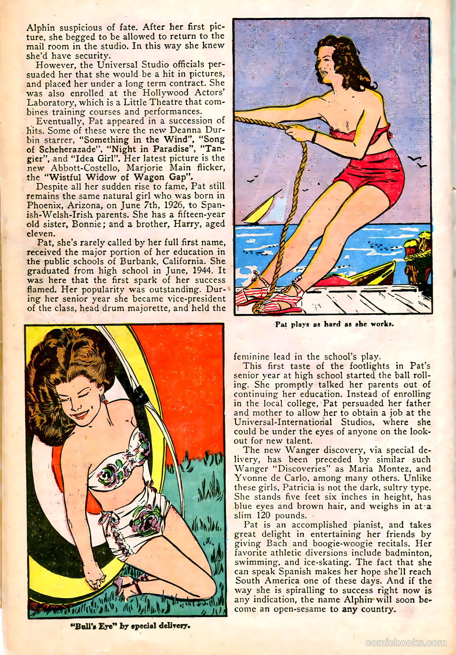 Movie Comics #4 (1947) — page 32 of 52