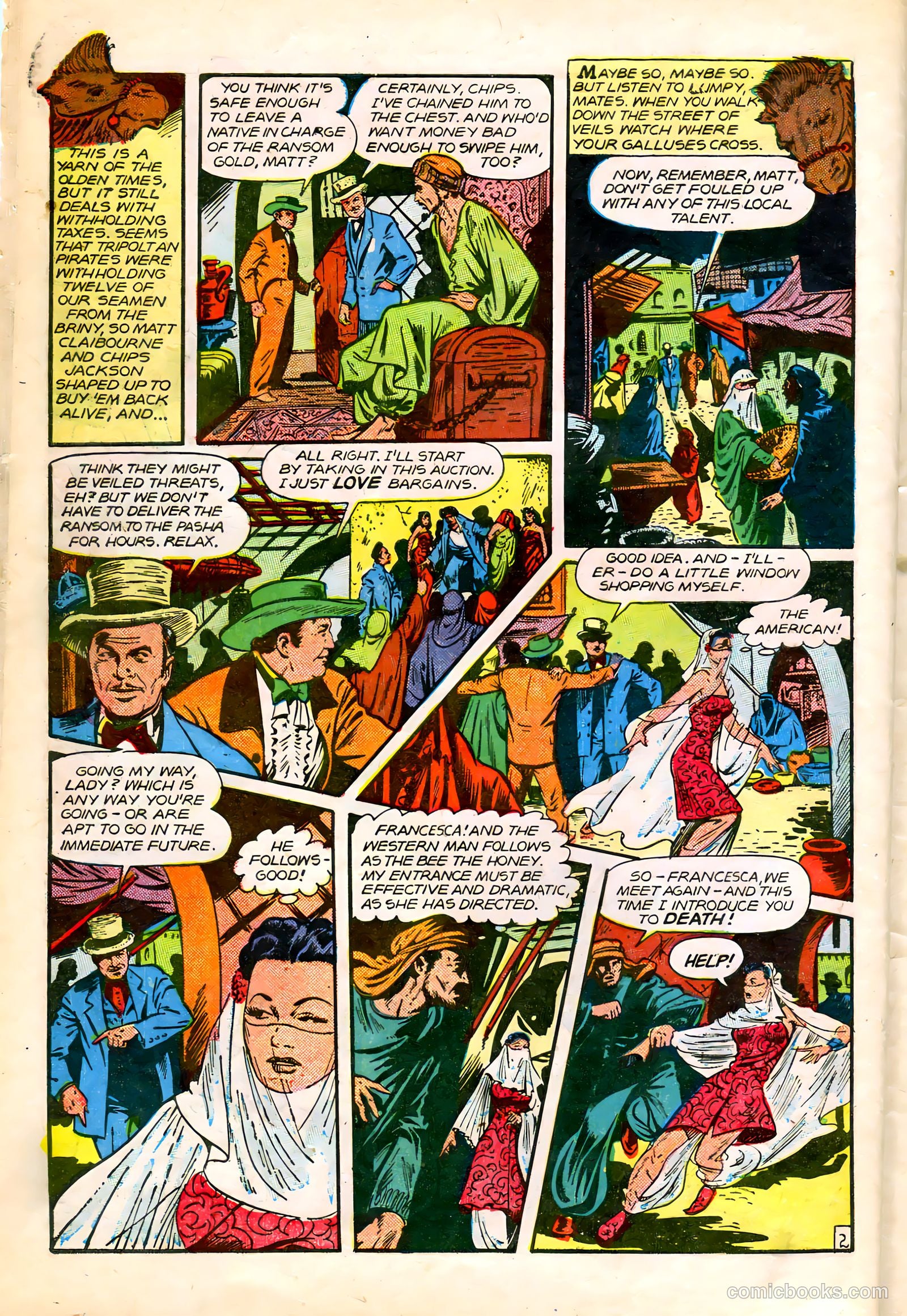 Movie Comics #4 (1947) — page 40 of 52