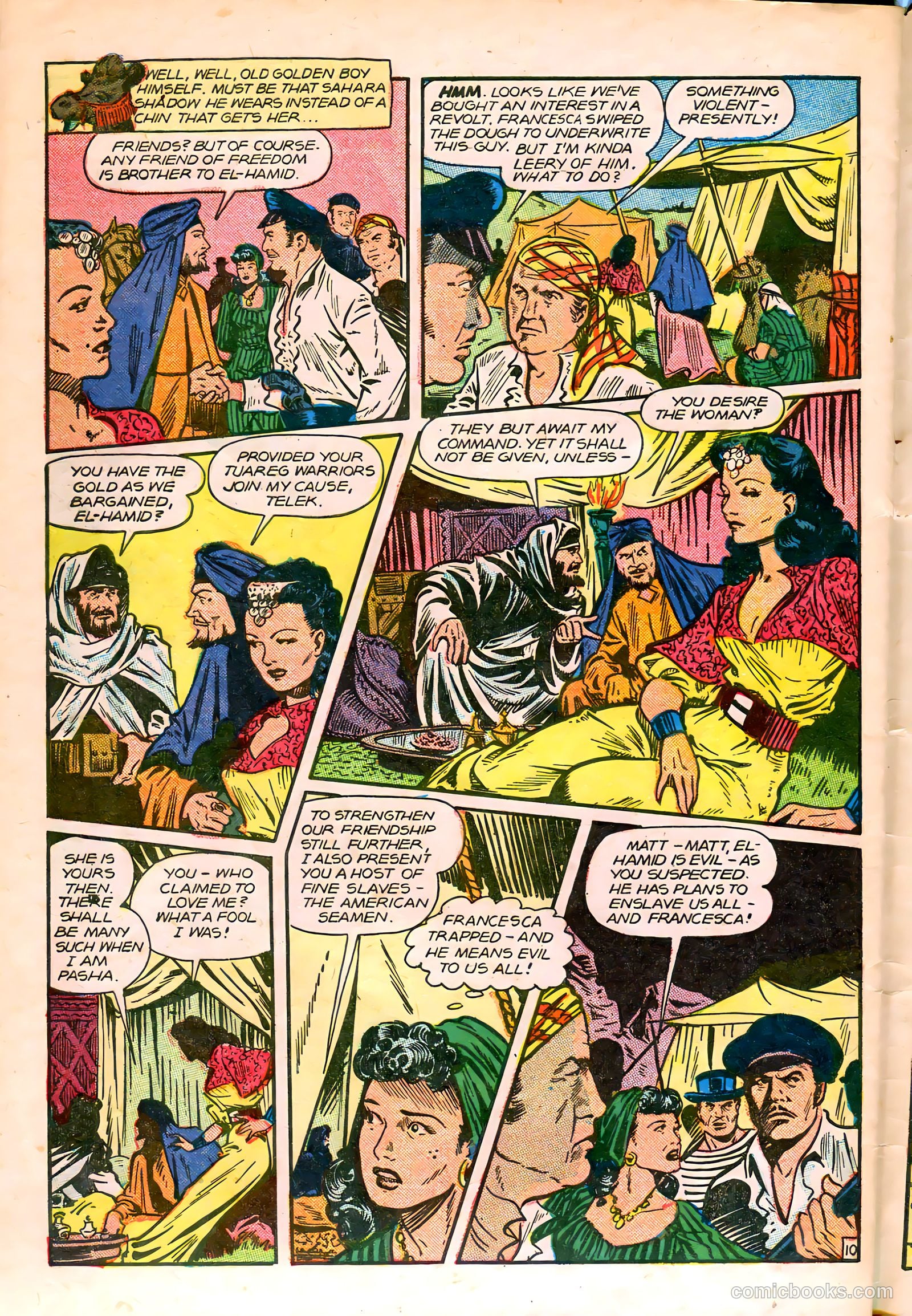 Movie Comics #4 (1947) — page 48 of 52