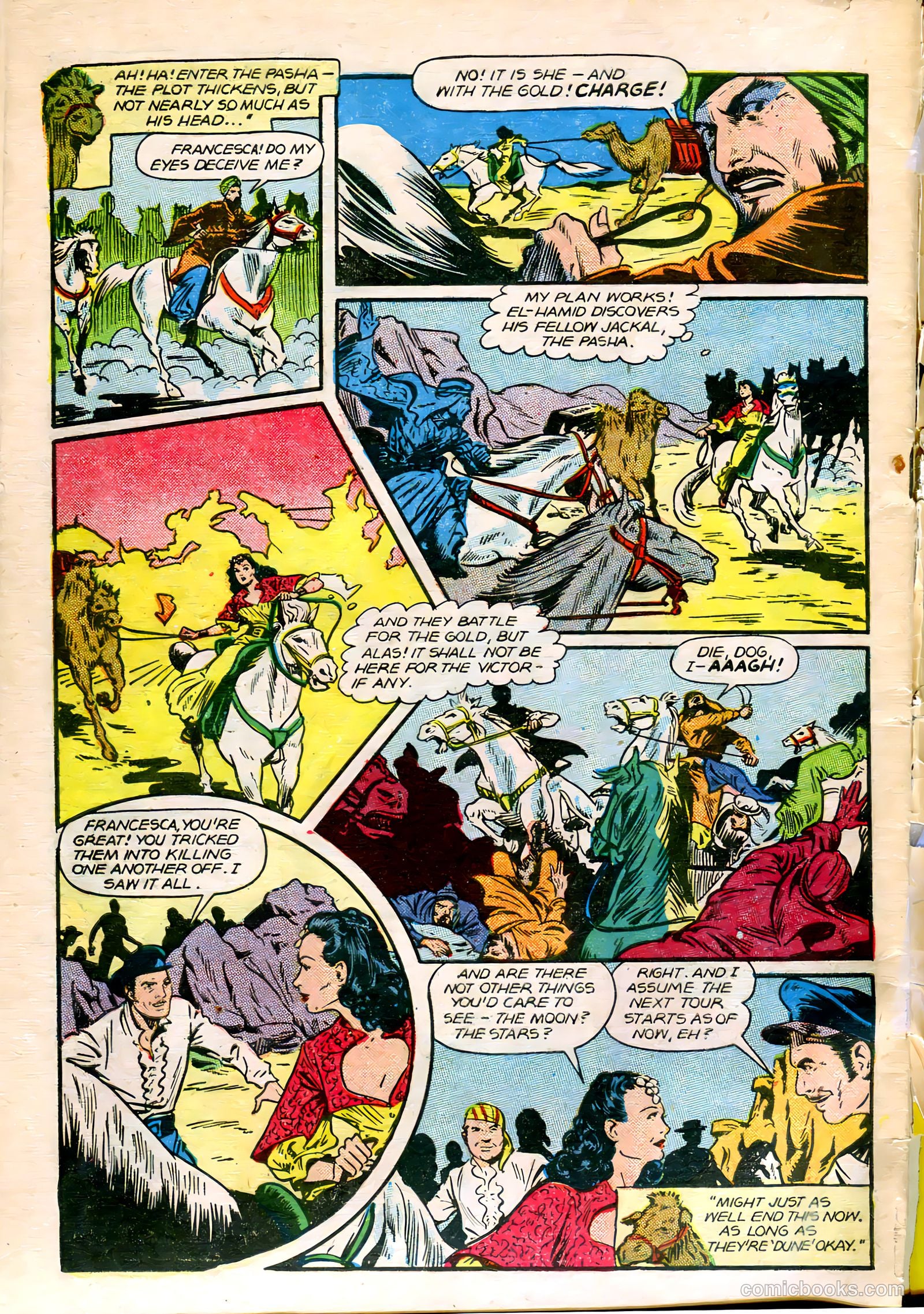 Movie Comics #4 (1947) — page 50 of 52