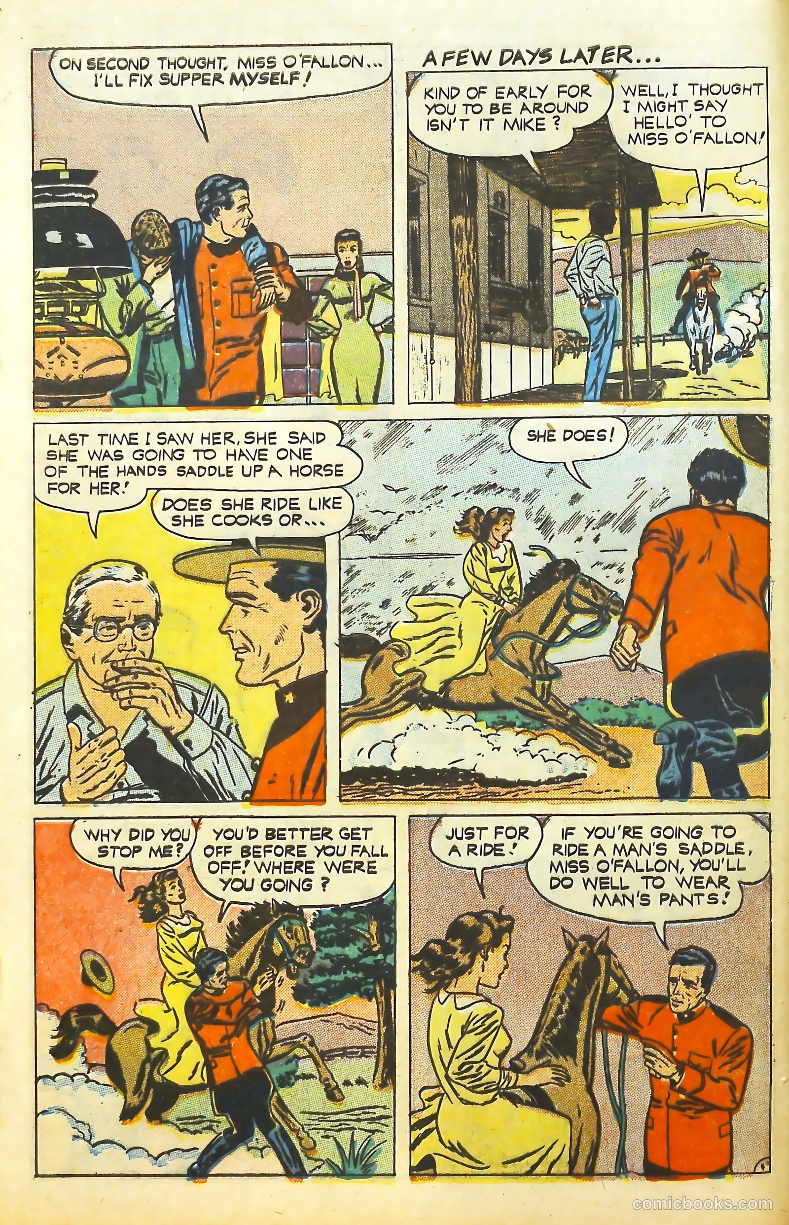 Movie Love #1 (1950) — page 6 of 52