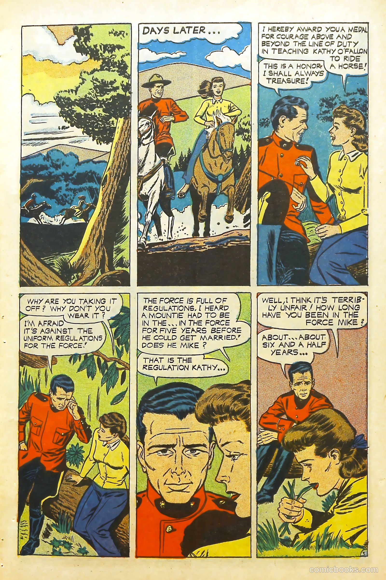 Movie Love #1 (1950) — page 7 of 52