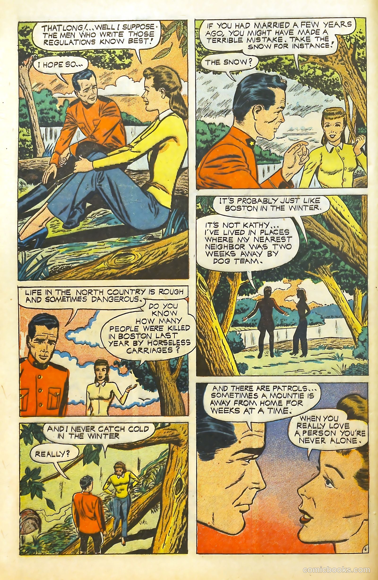 Movie Love #1 (1950) — page 8 of 52