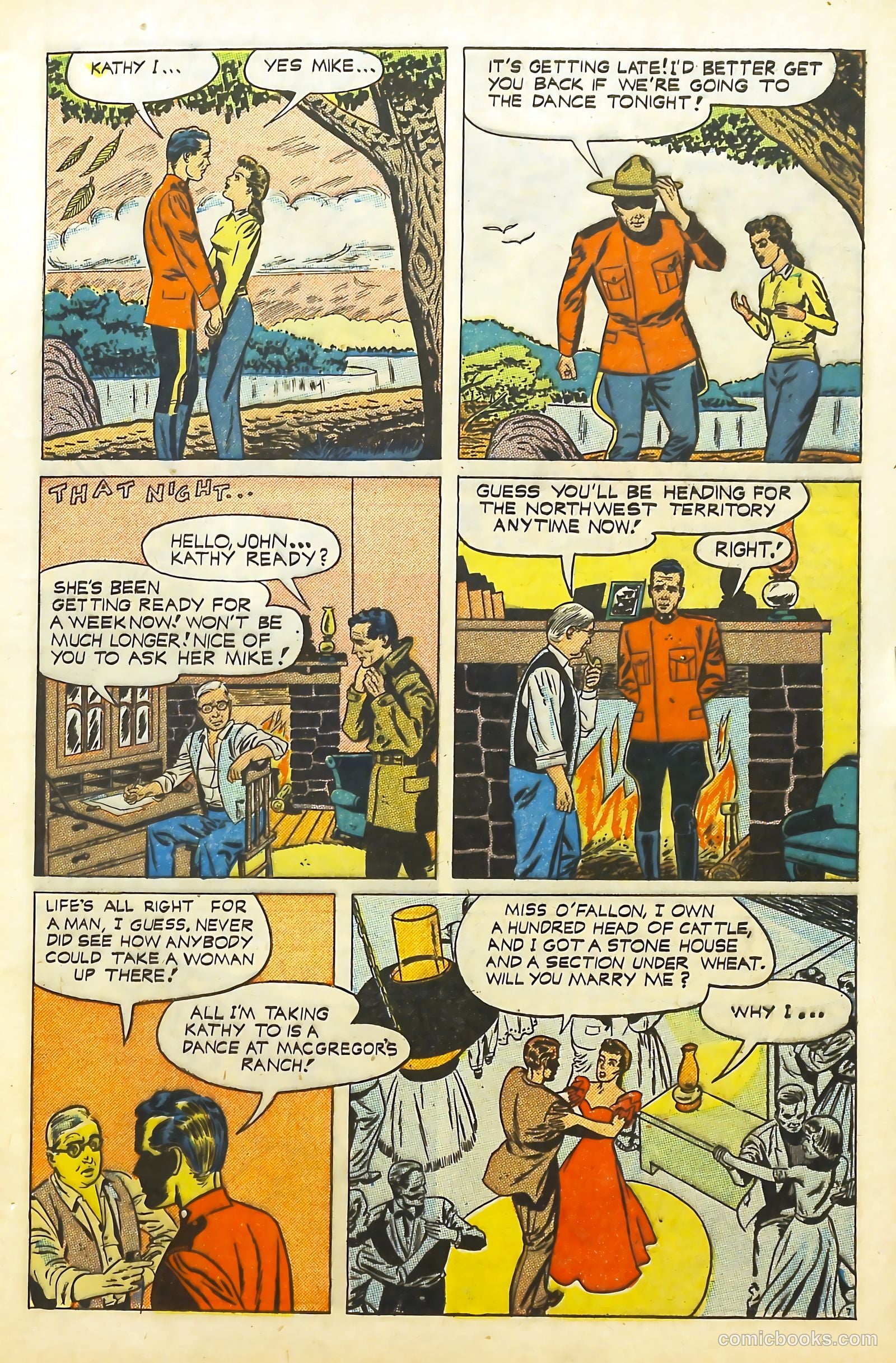 Movie Love #1 (1950) — page 9 of 52