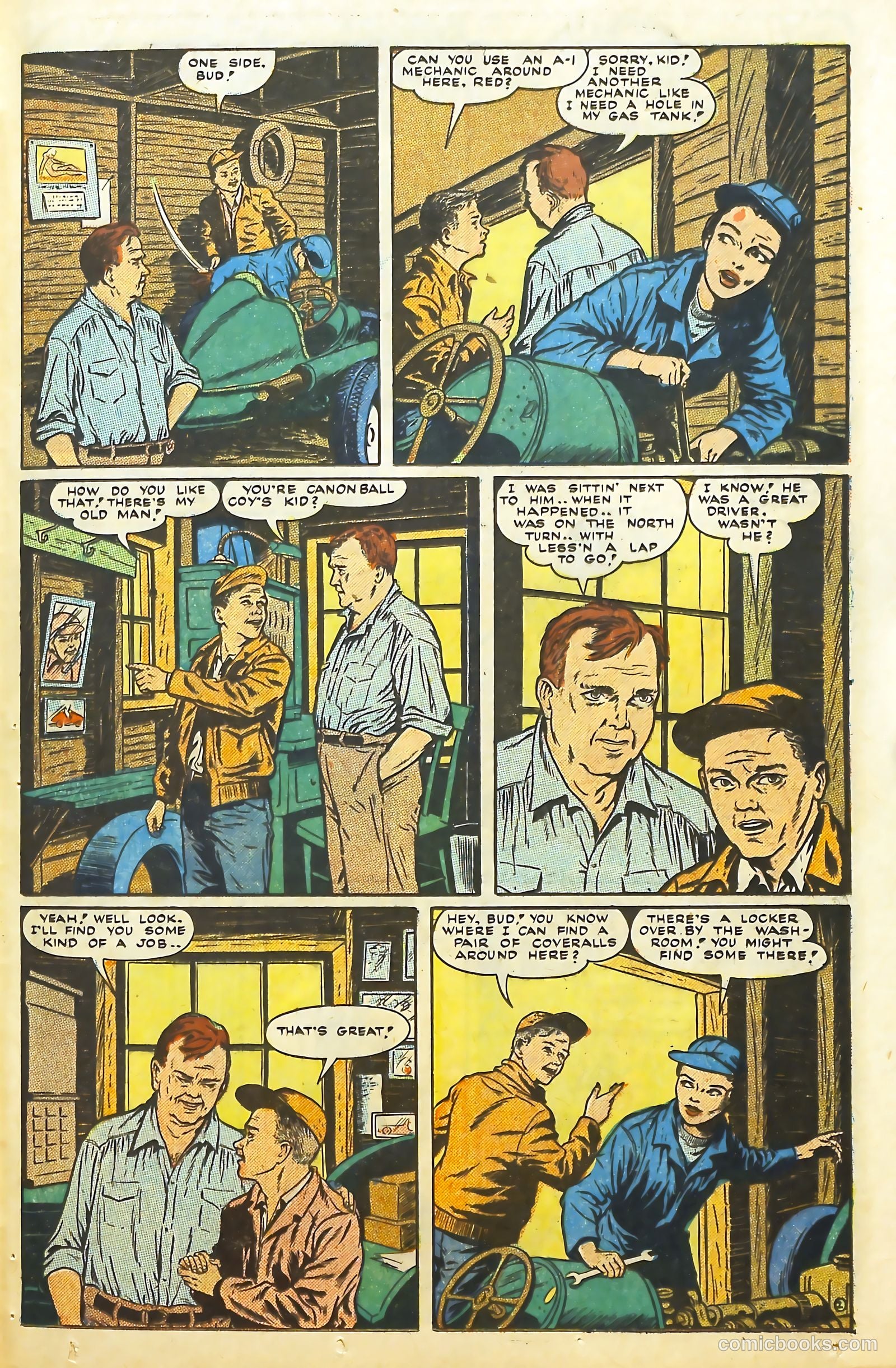 Movie Love #1 (1950) — page 37 of 52