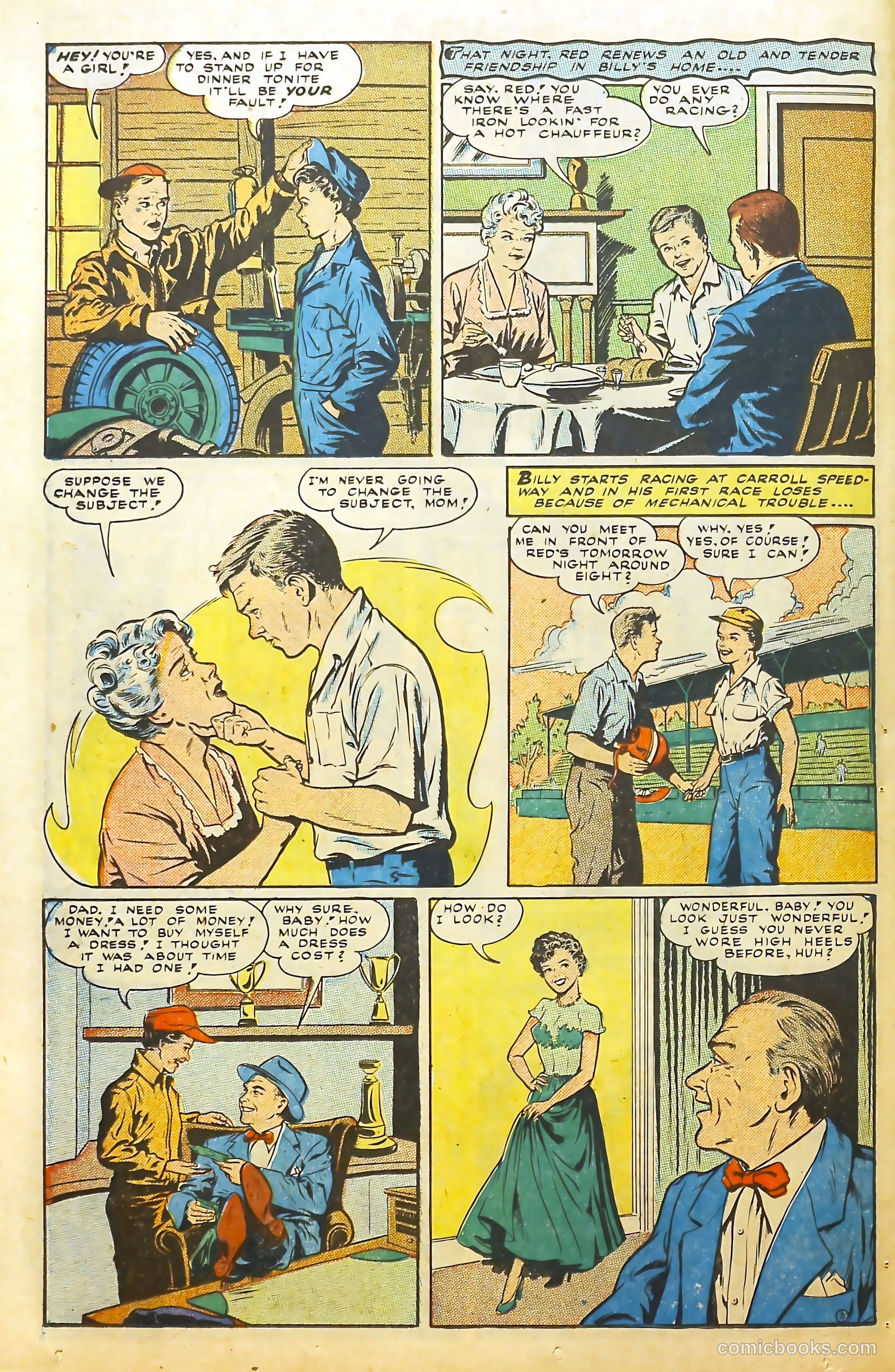Movie Love #1 (1950) — page 38 of 52