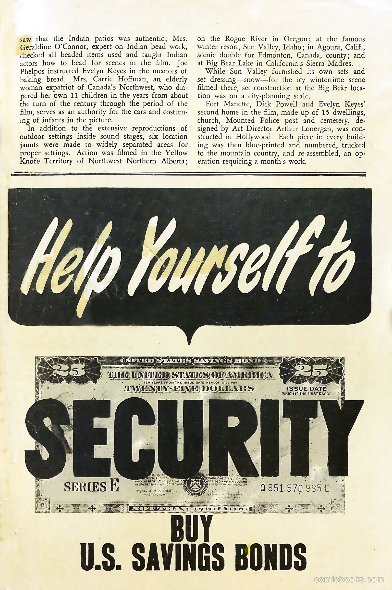 Movie Love #1 (1950) — page 51 of 52