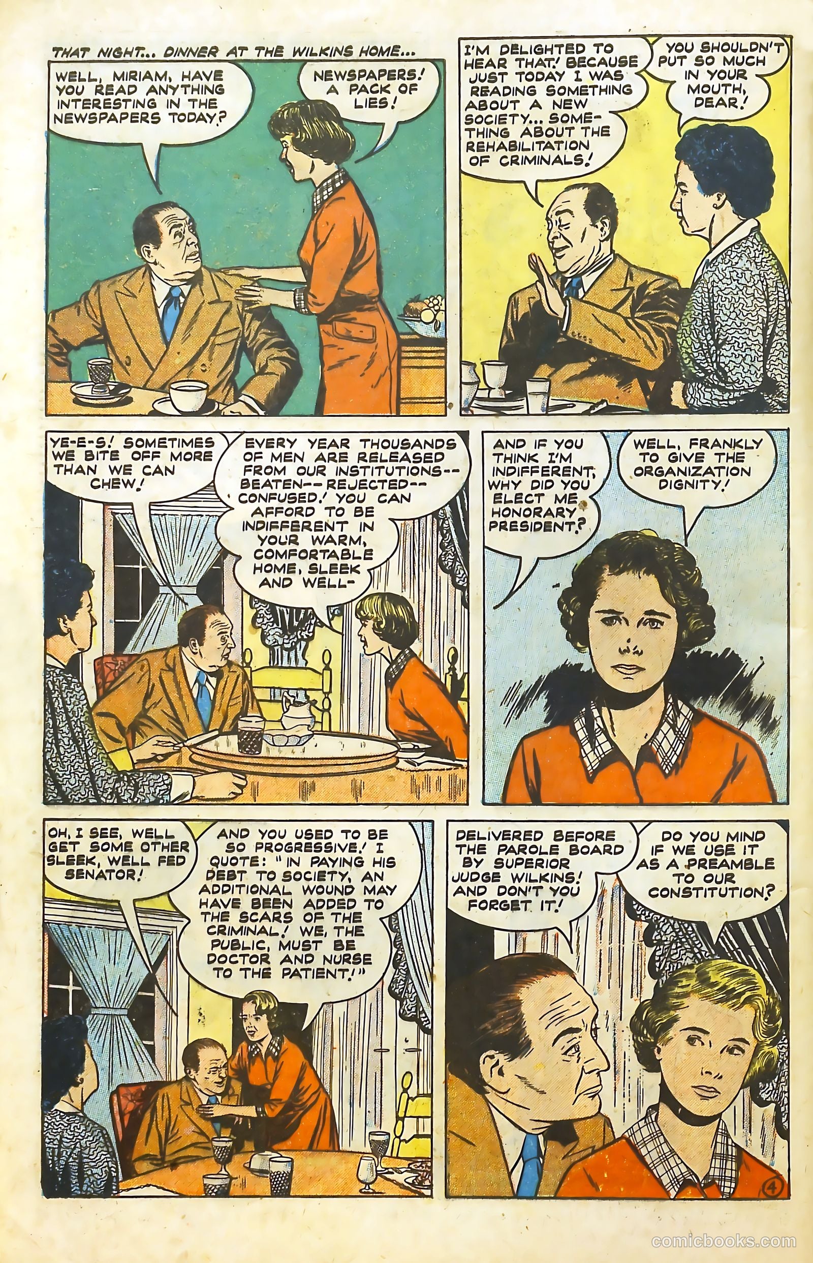 Movie Love #10 (1951) — page 7 of 54