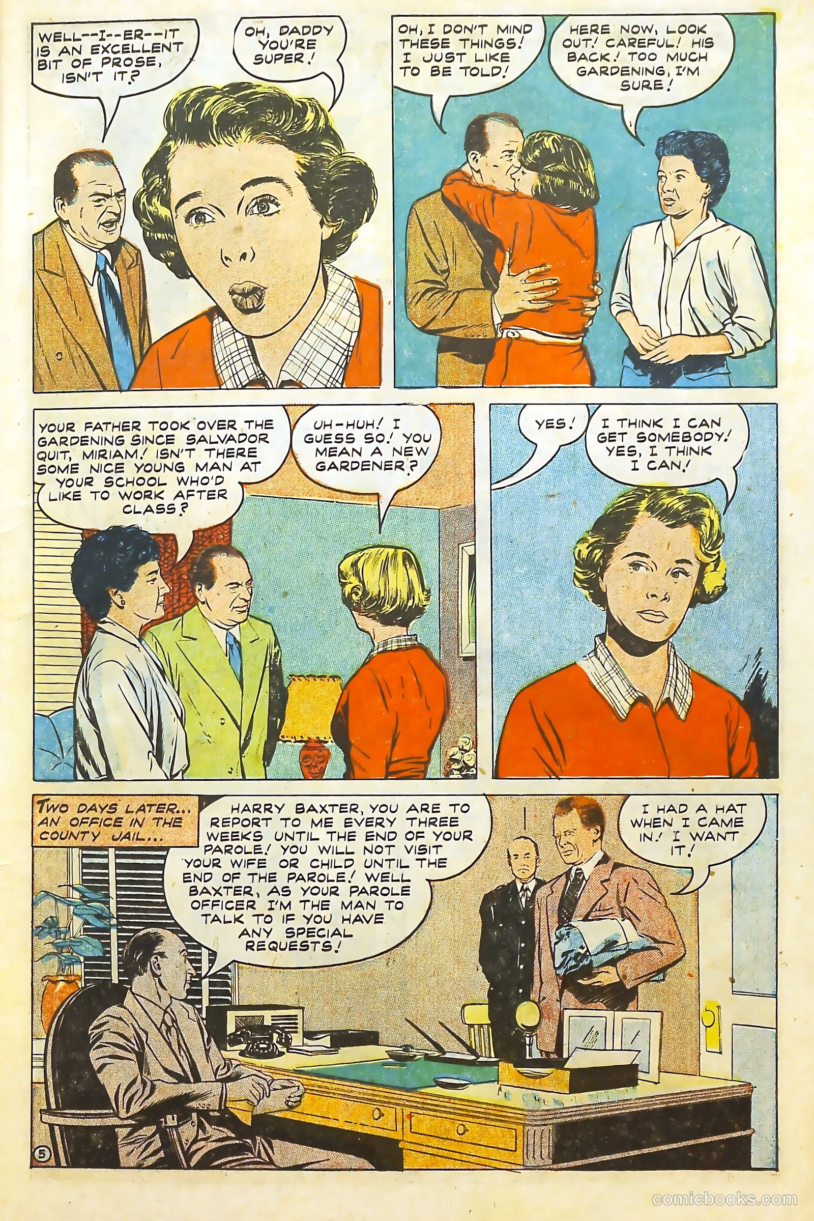 Movie Love #10 (1951) — page 8 of 54