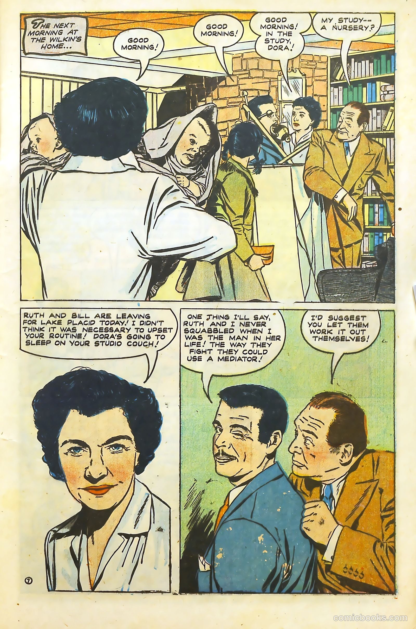 Movie Love #10 (1951) — page 10 of 54